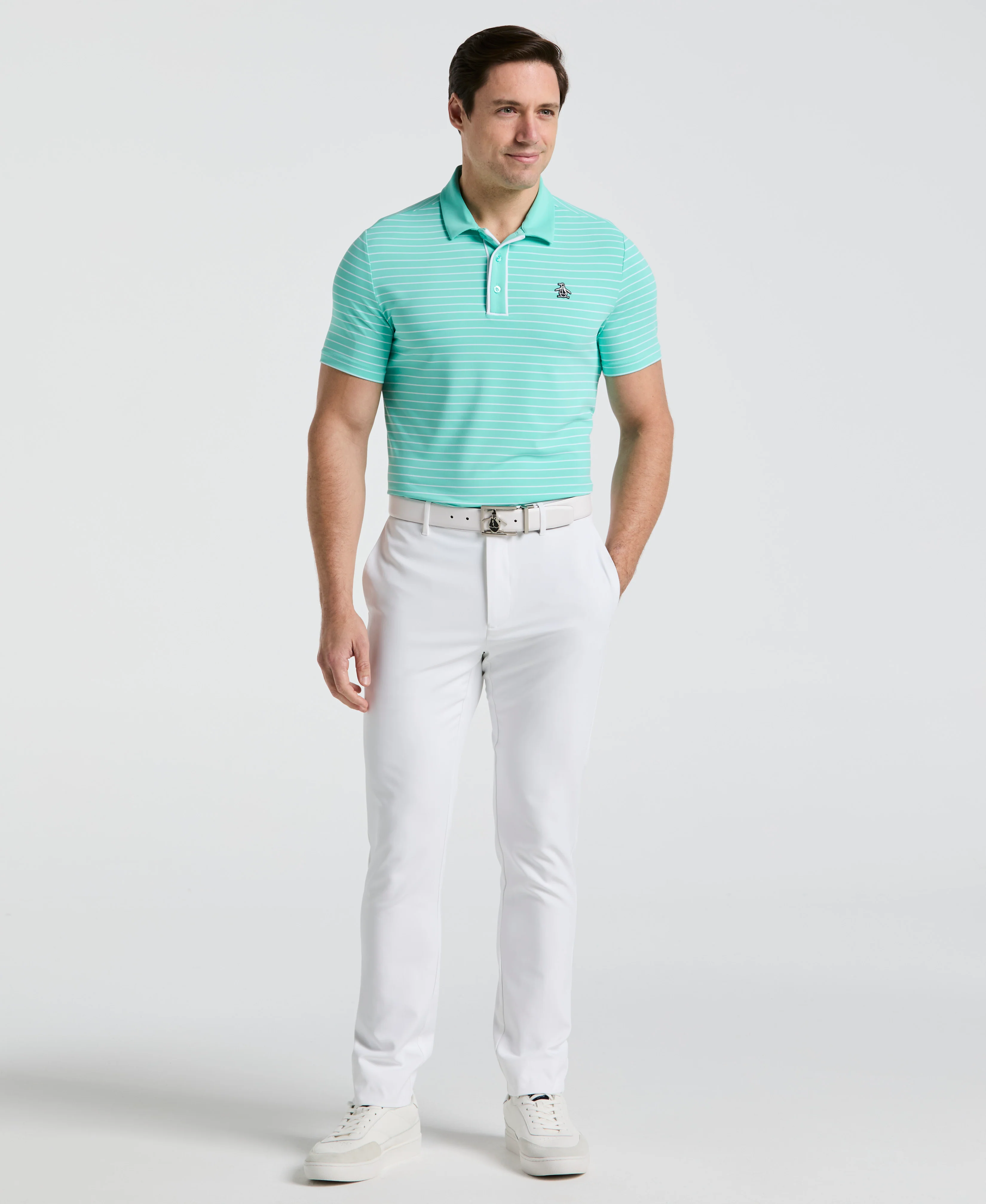 The Heritage Stripe Golf Polo - Image 24
