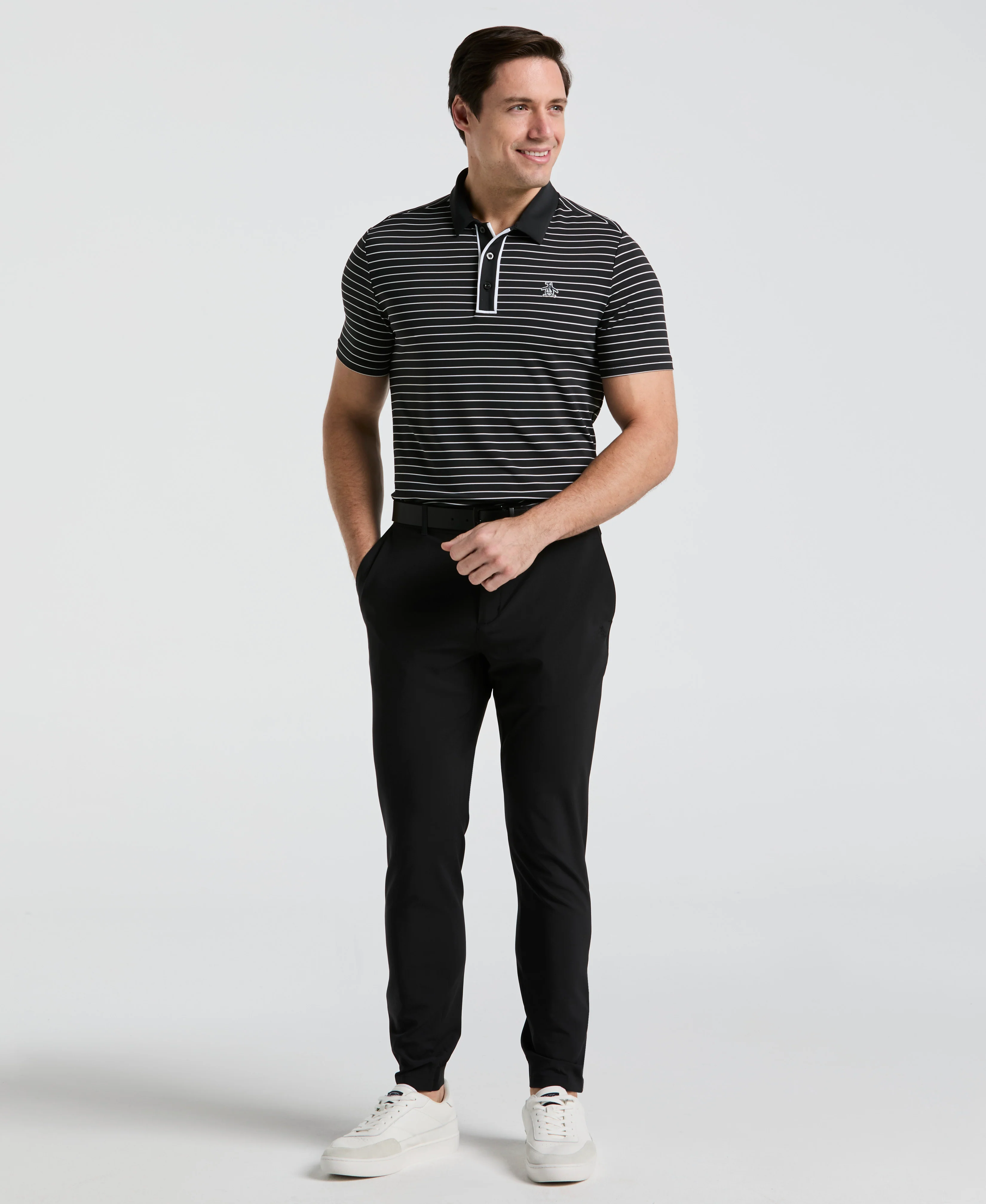 The Heritage Stripe Golf Polo - Image 3