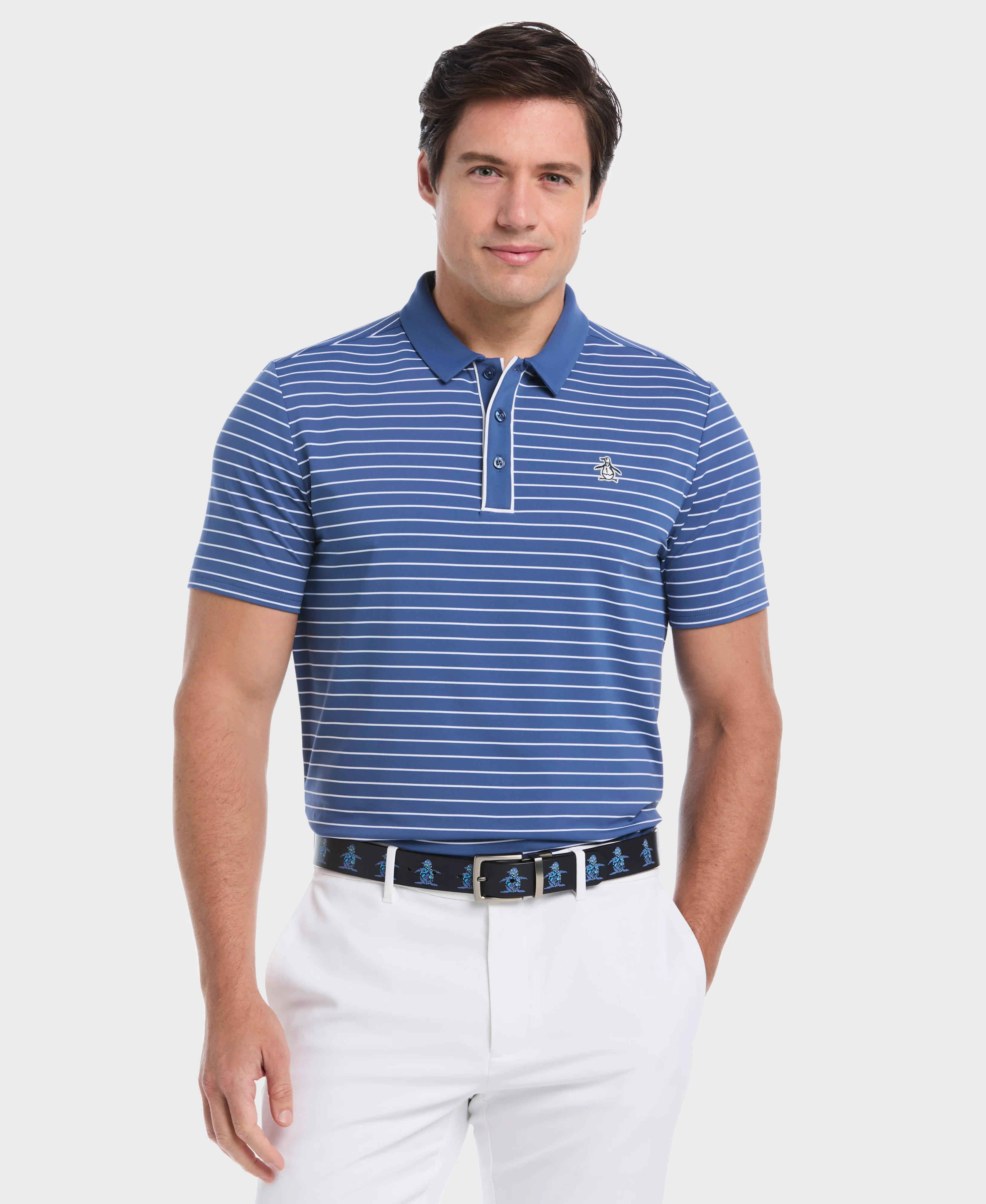 The Heritage Stripe Golf Polo - Image 5