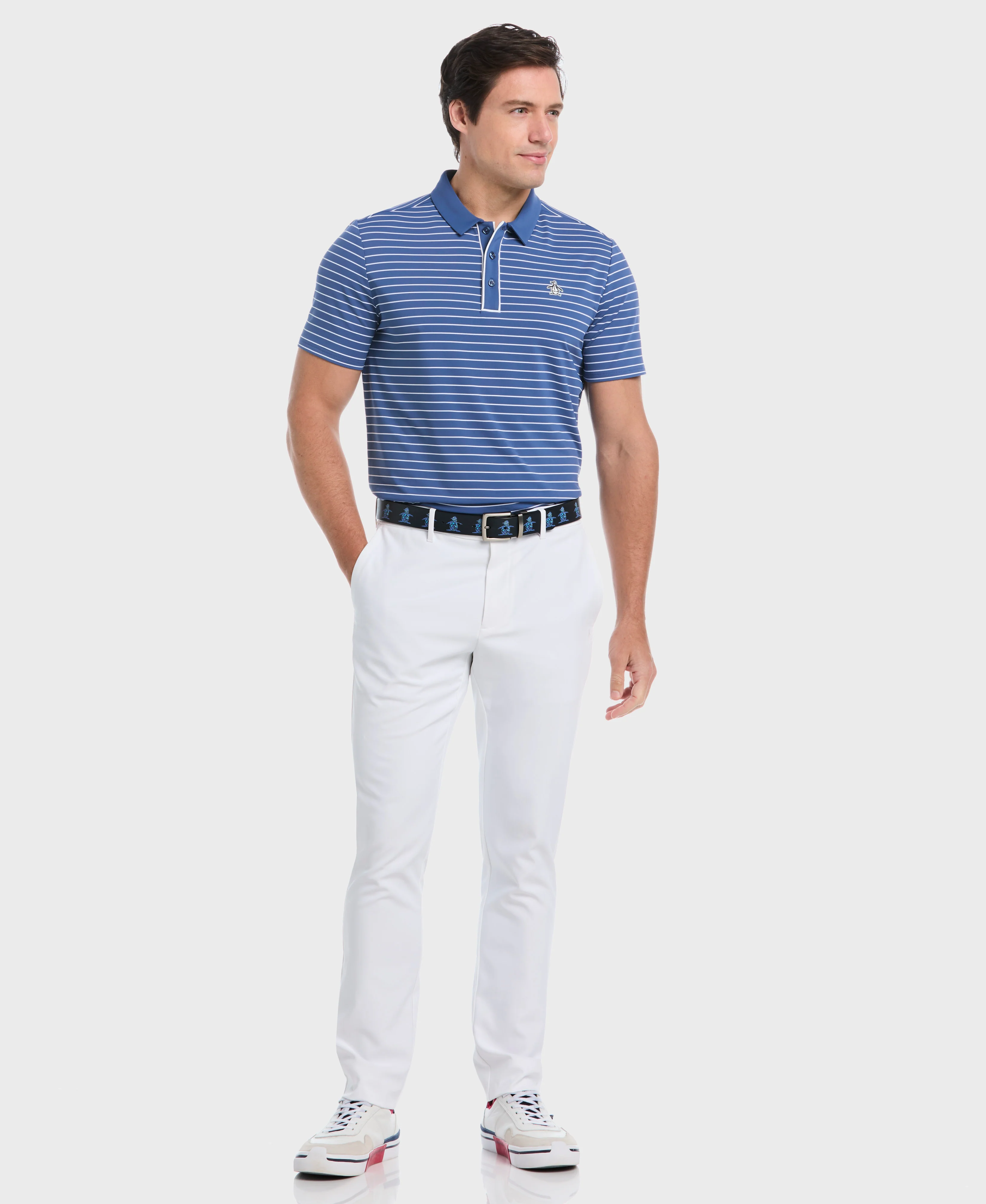 The Heritage Stripe Golf Polo - Image 8