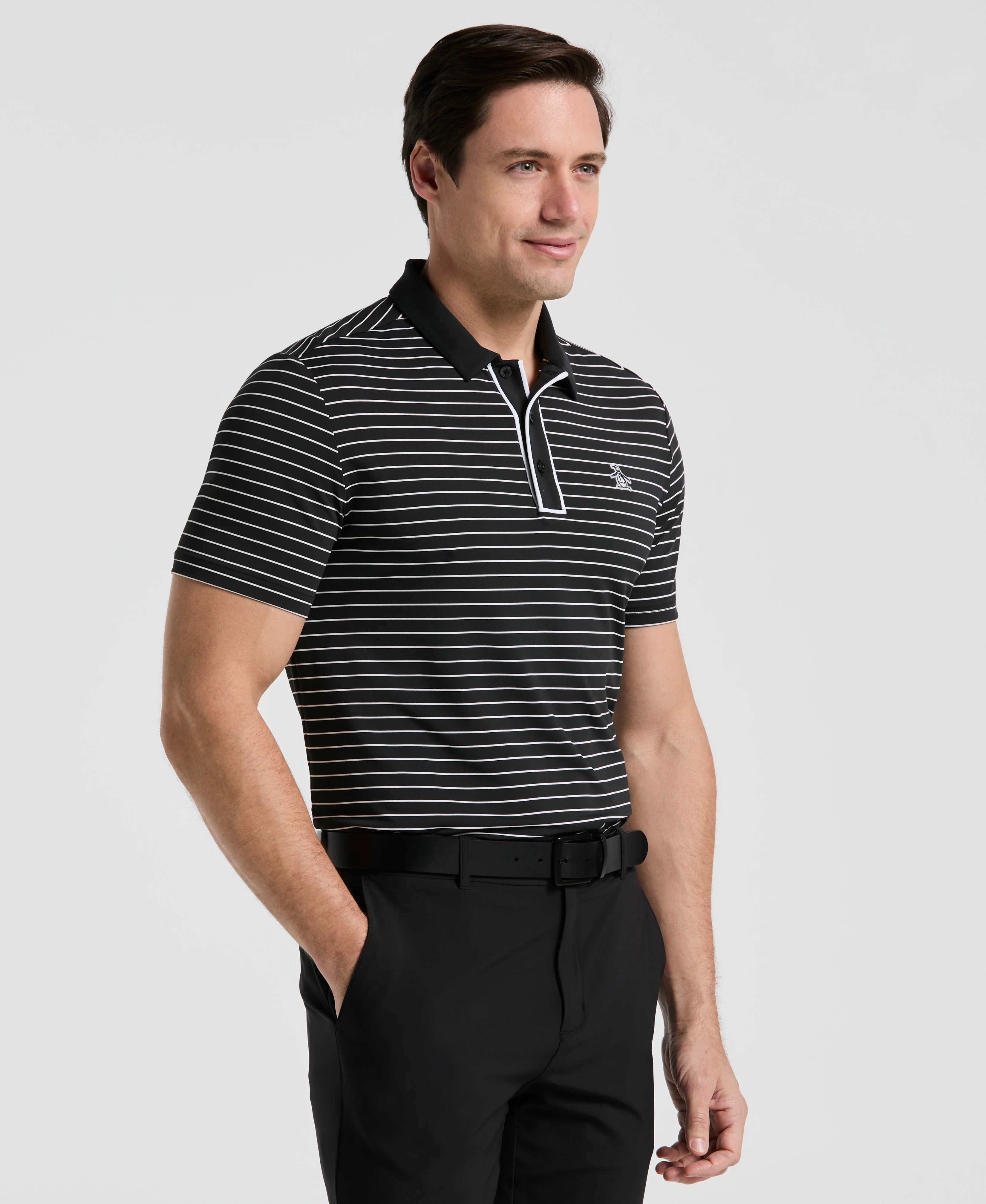 The Heritage Stripe Golf Polo - Image 9