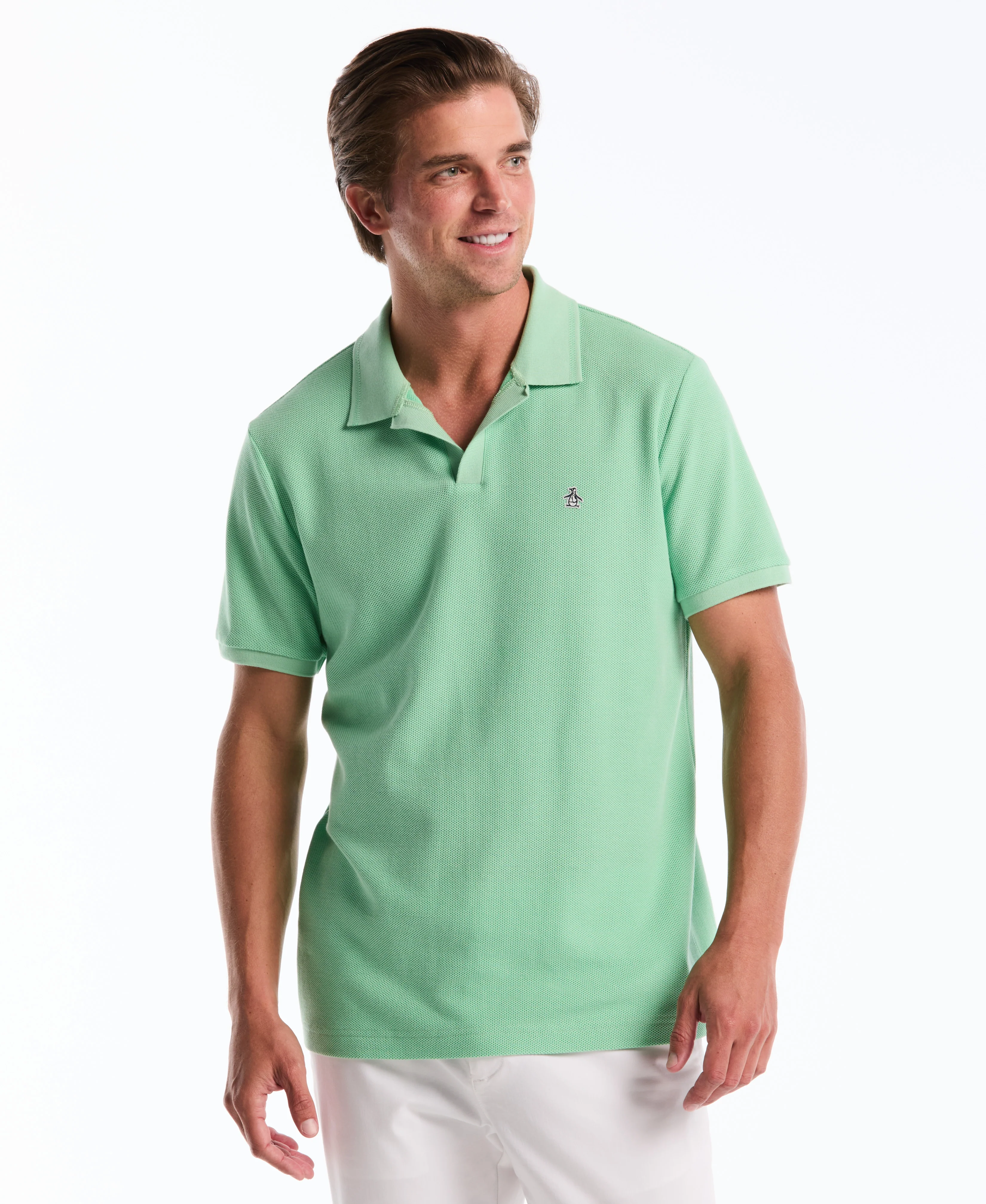 Honeycomb Johnny Collar Polo - Image 13