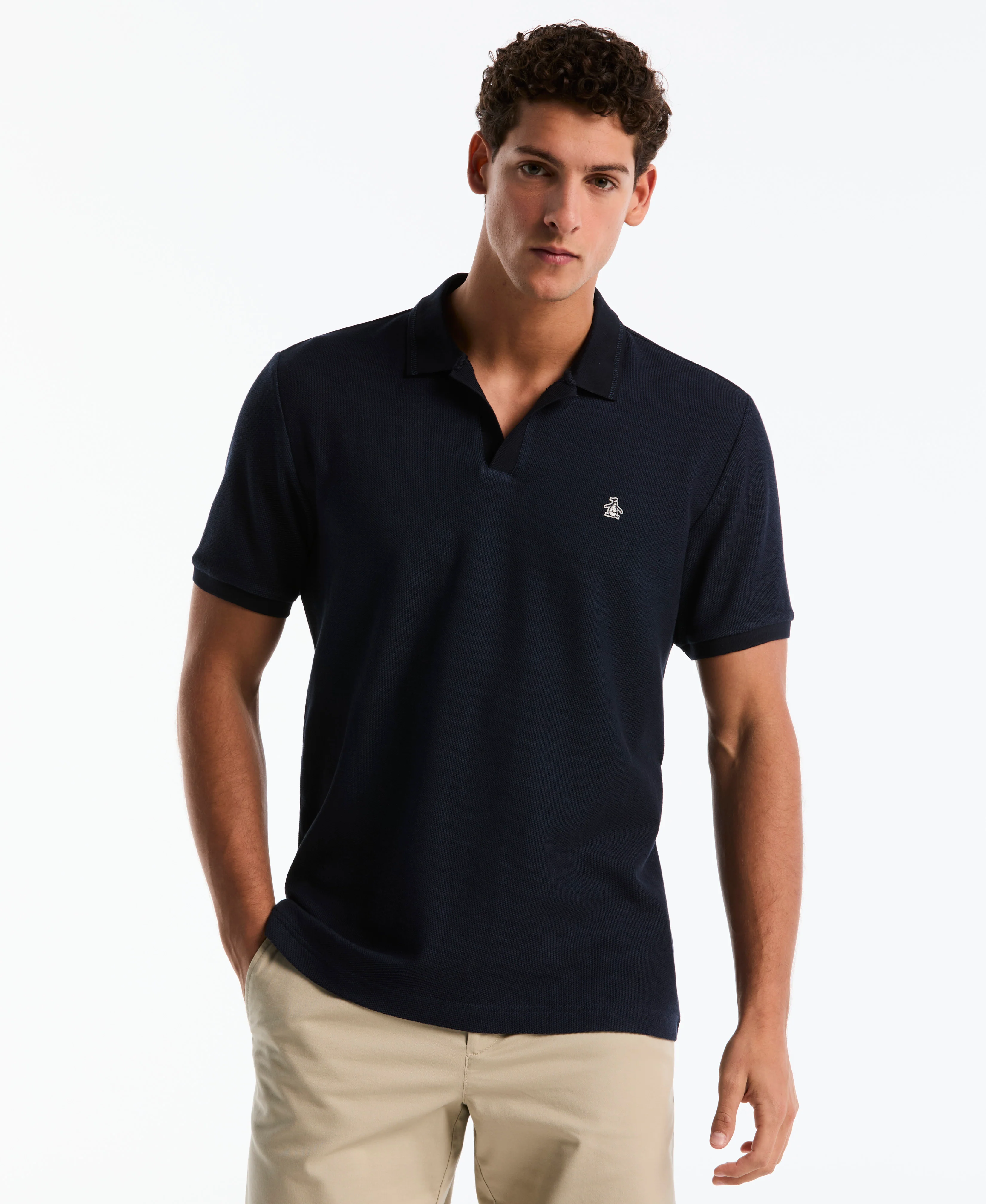 Honeycomb Johnny Collar Polo - Image 5