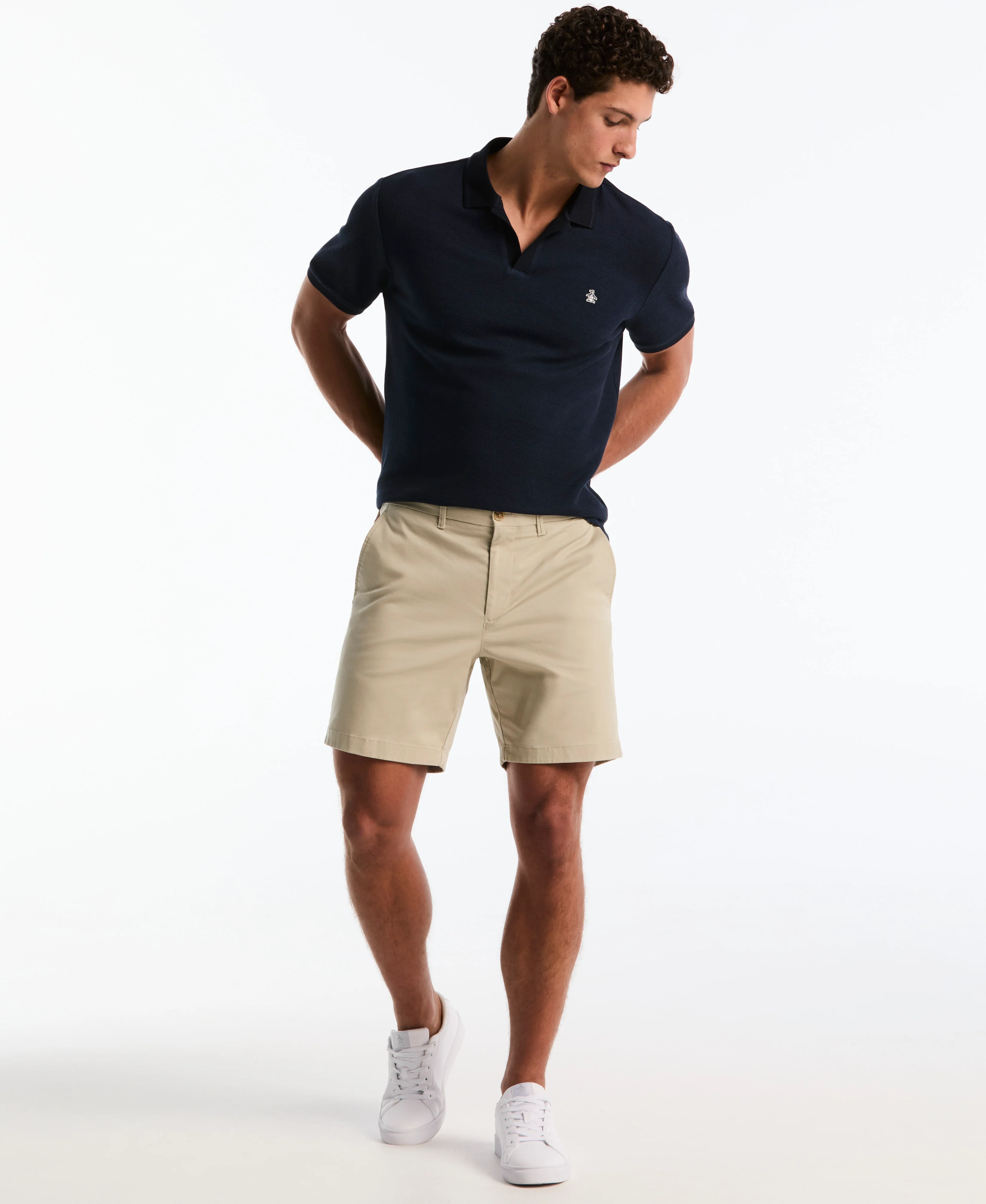 Honeycomb Johnny Collar Polo - Image 8