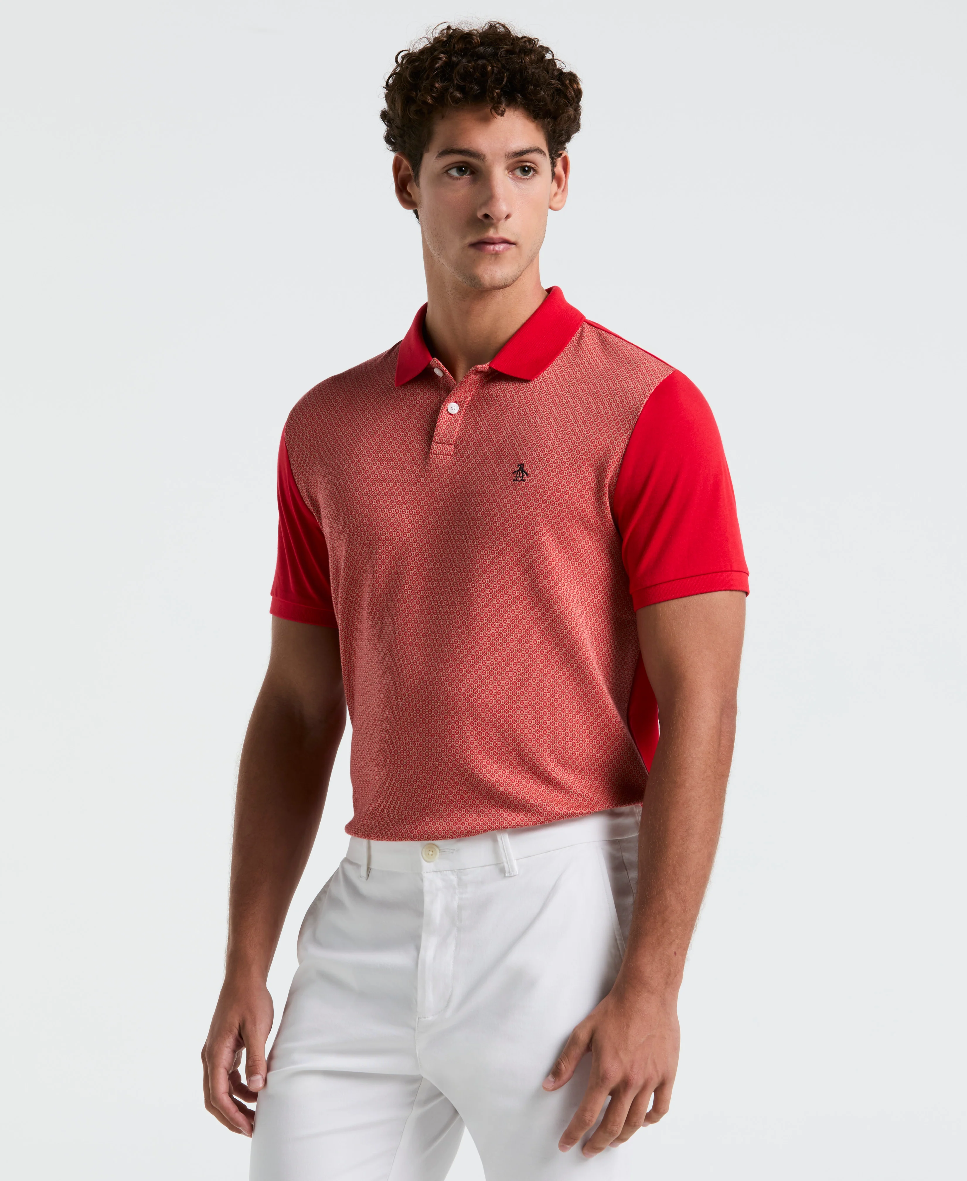 Jacquard Mini Tile Polo