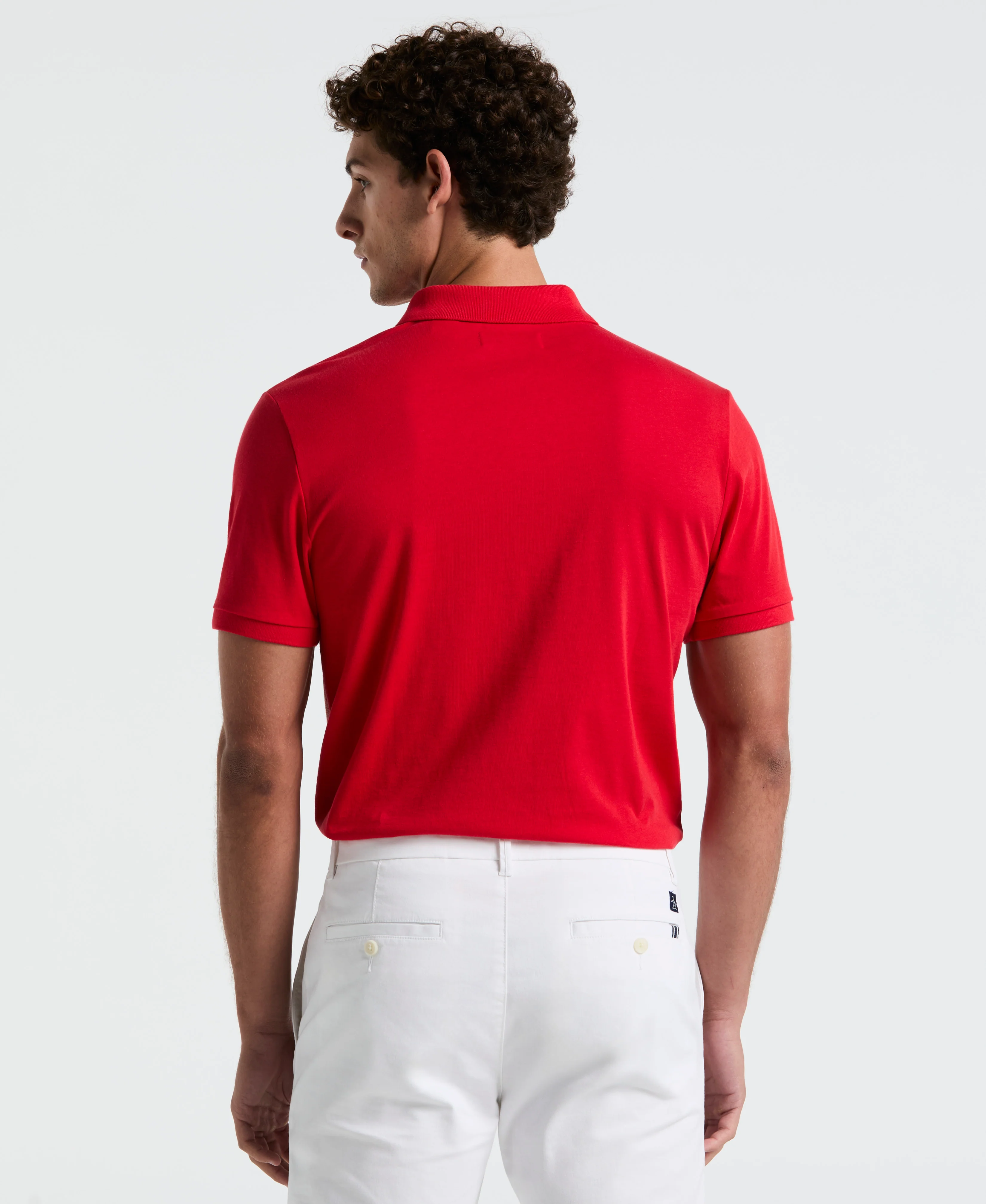 Jacquard Mini Tile Polo - Image 2
