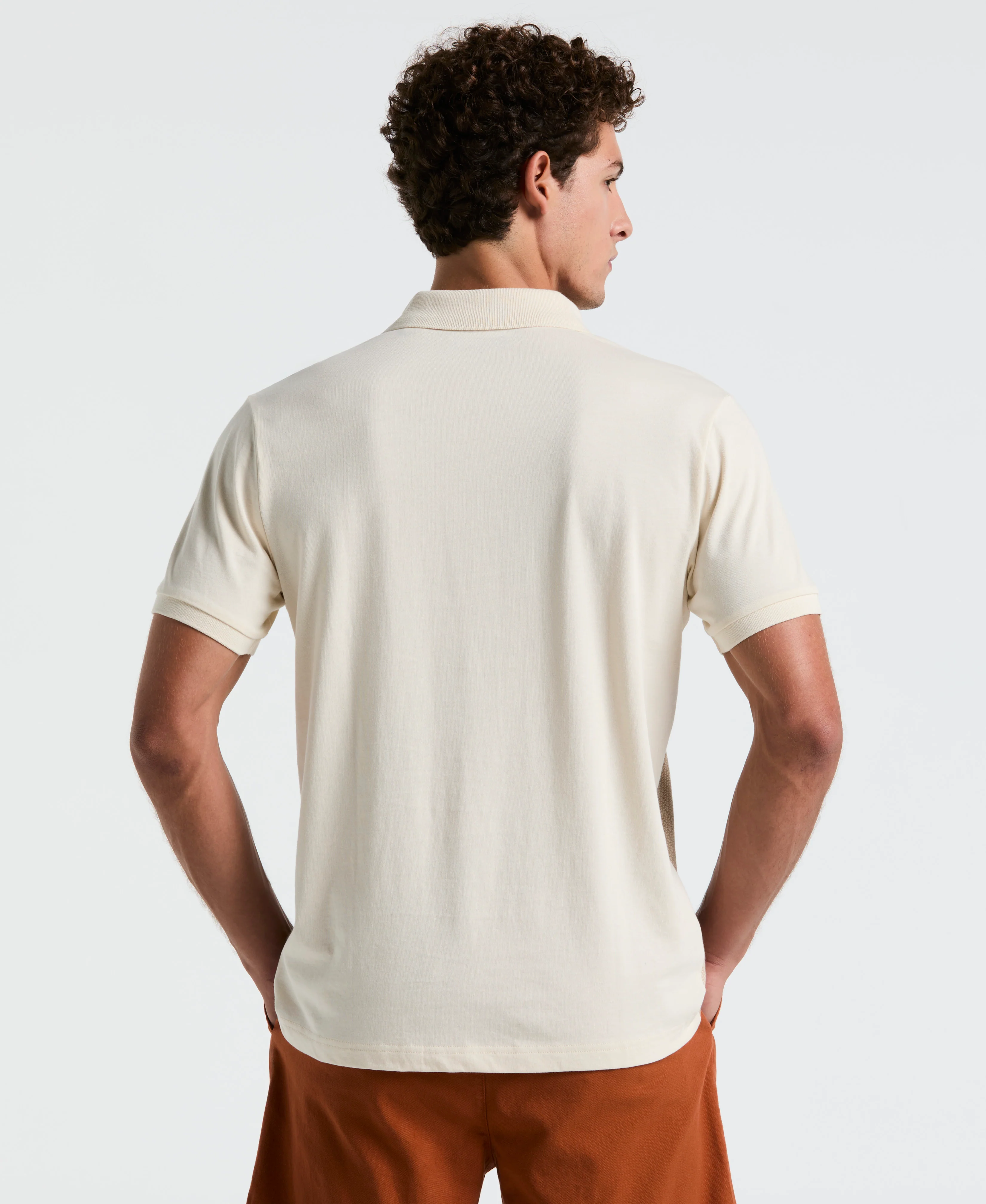 Jacquard Mini Tile Polo - Image 6