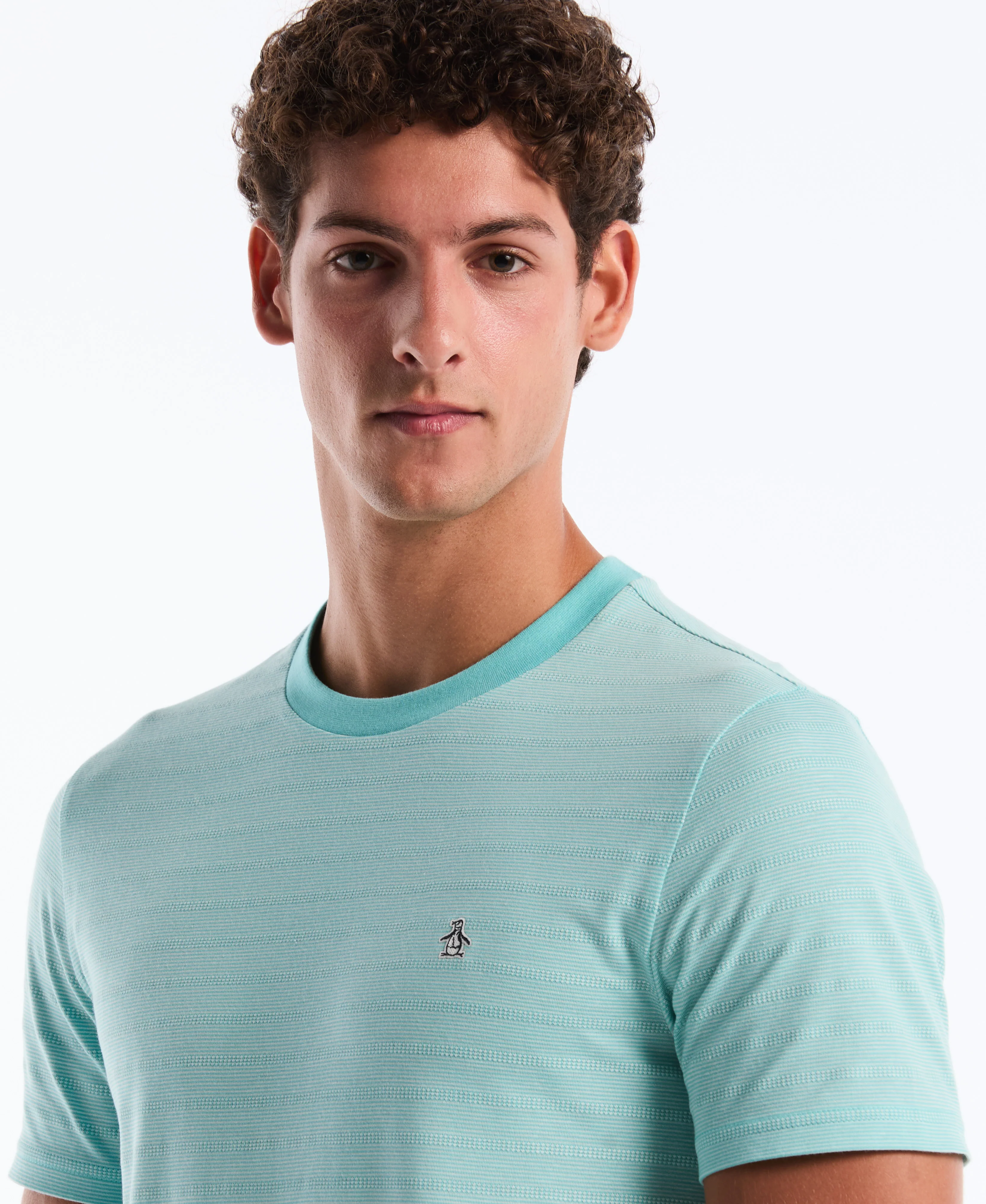 Jacquard Striped Tee - Image 7