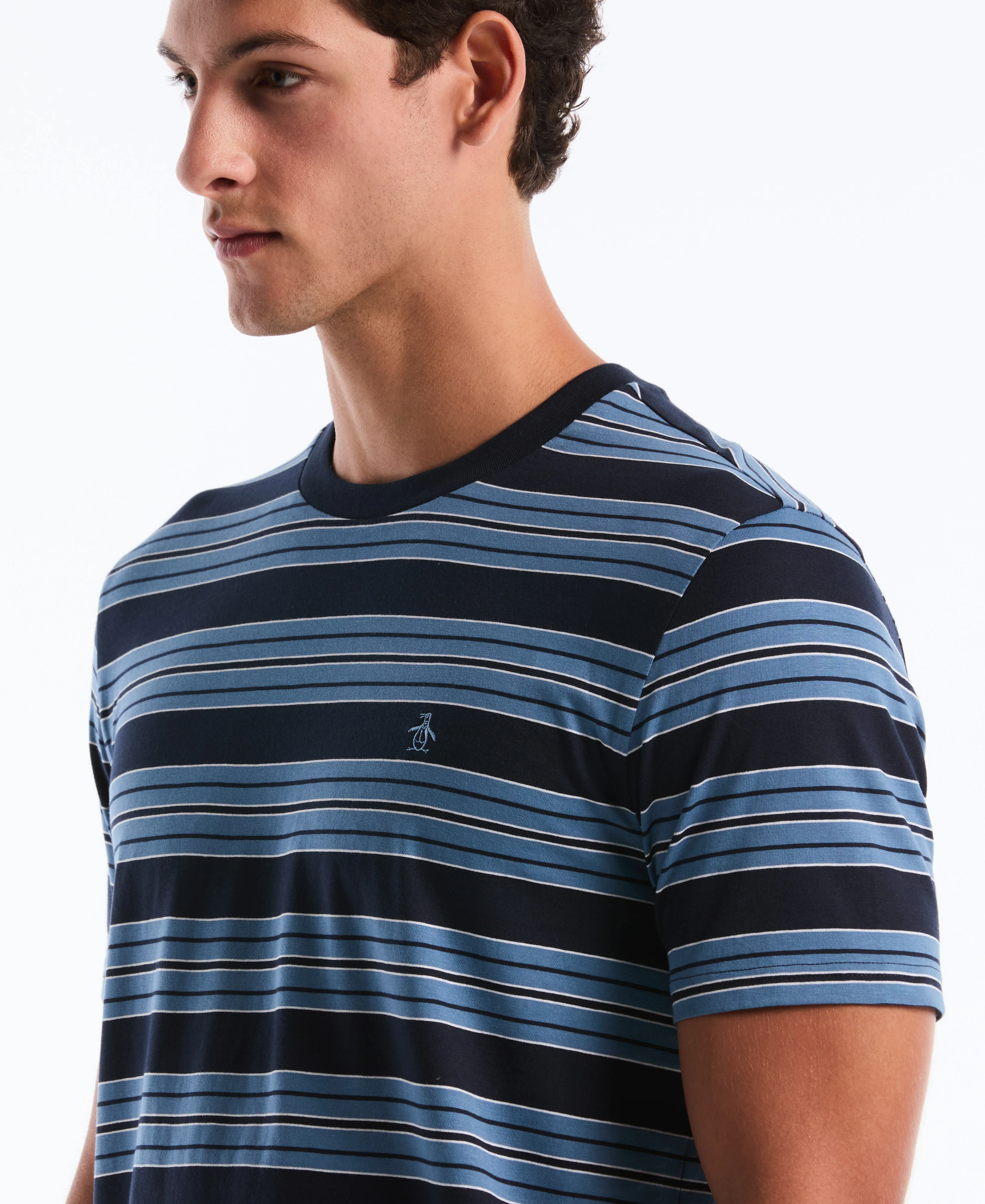 Jersey All-Over Stripe Tee - Image 3