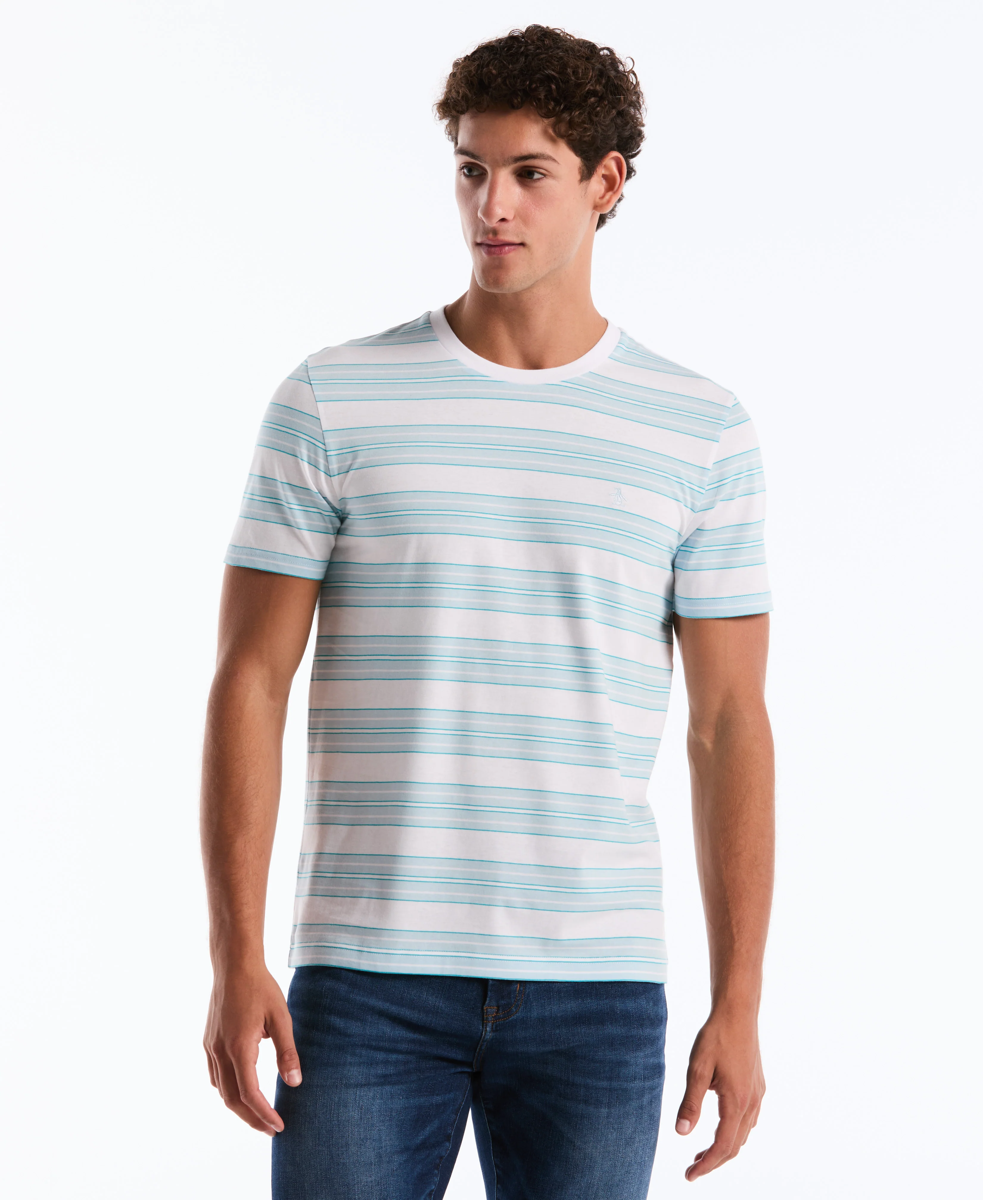 Jersey All-Over Stripe Tee - Image 5