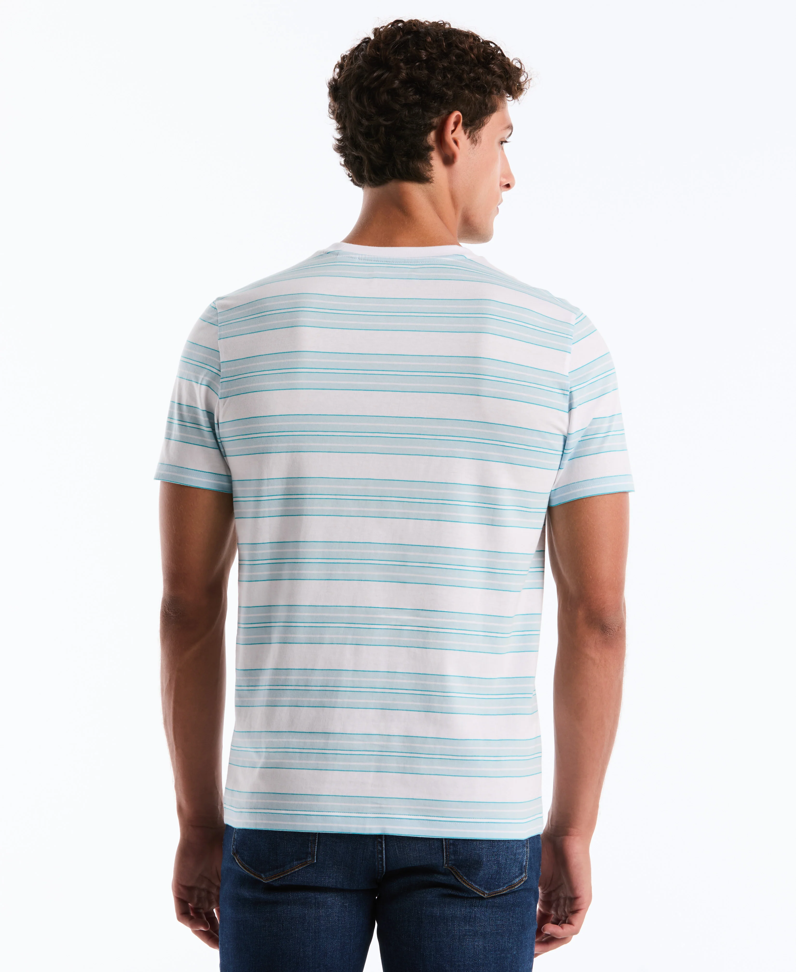 Jersey All-Over Stripe Tee - Image 6