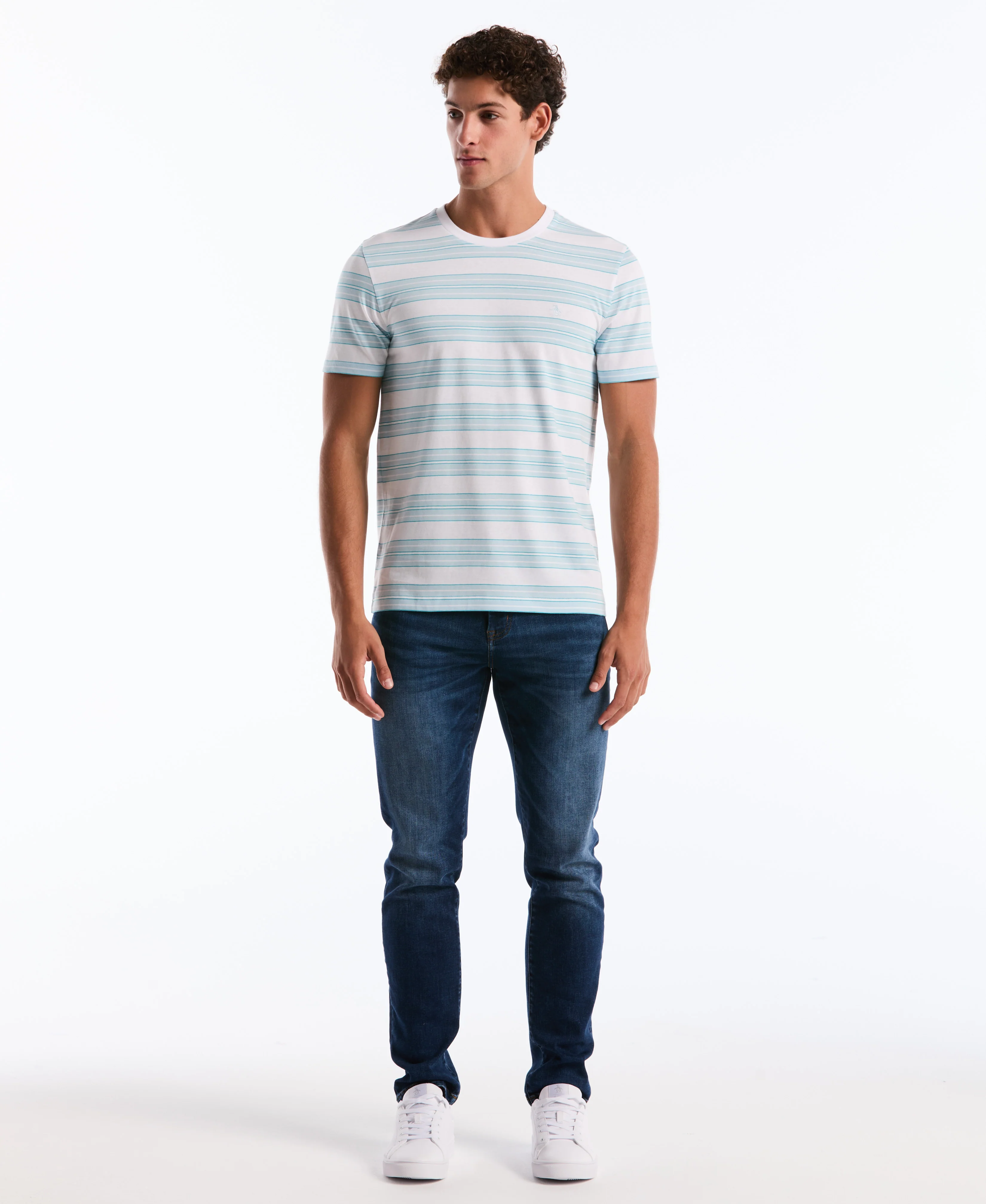 Jersey All-Over Stripe Tee - Image 8