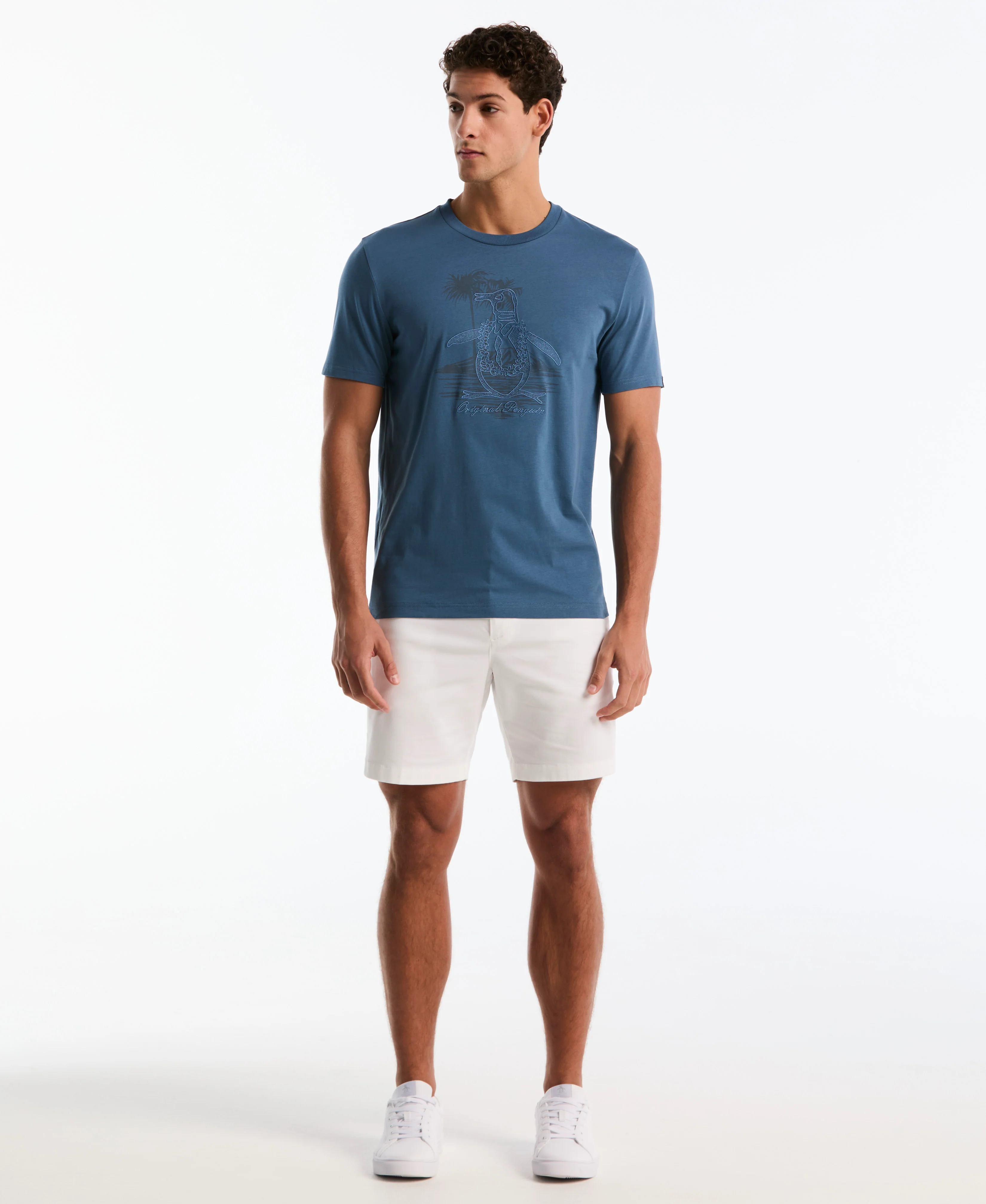 Embroidered Lei Graphic Jersey Tee - Image 4