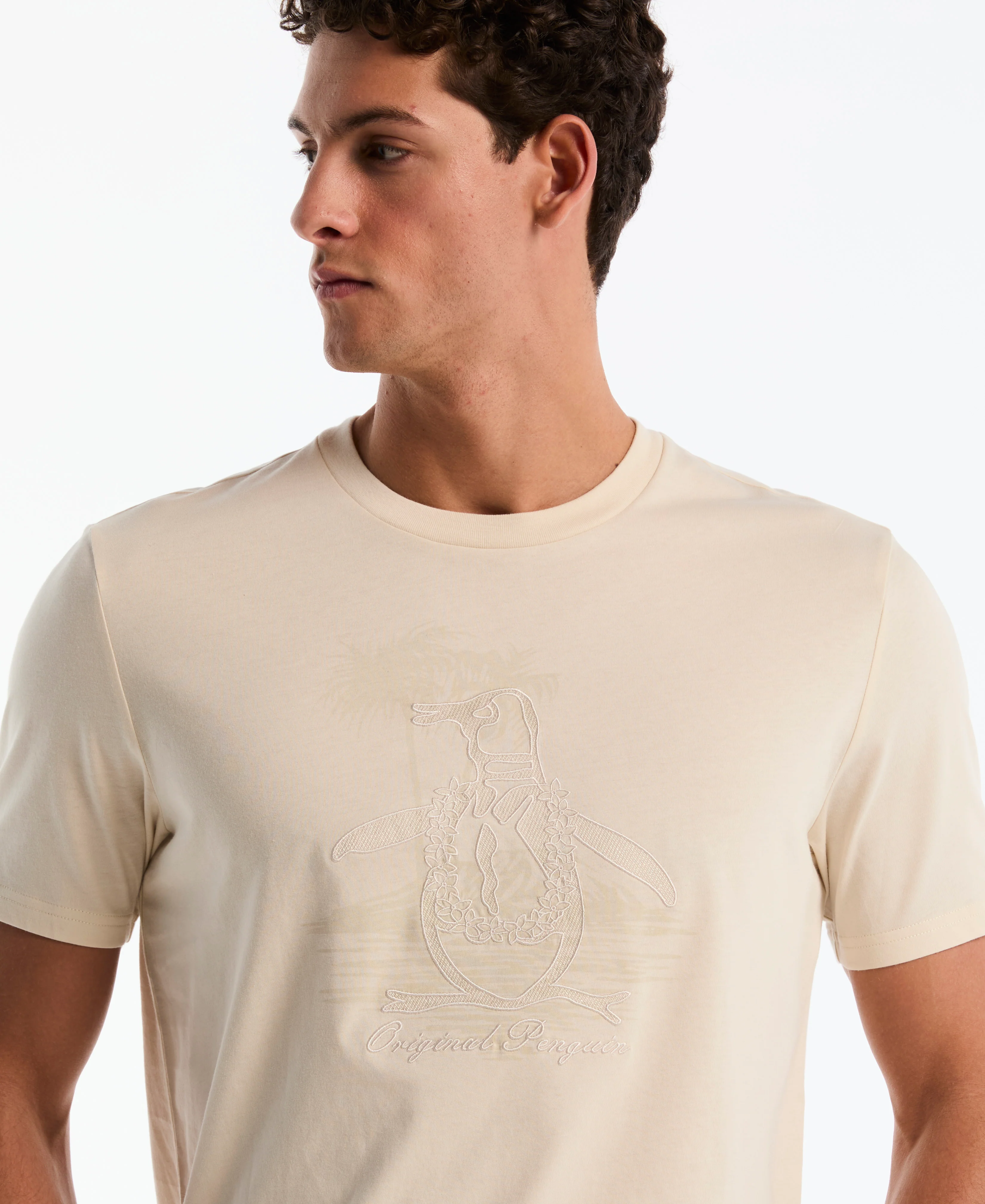 Embroidered Lei Graphic Jersey Tee - Image 7