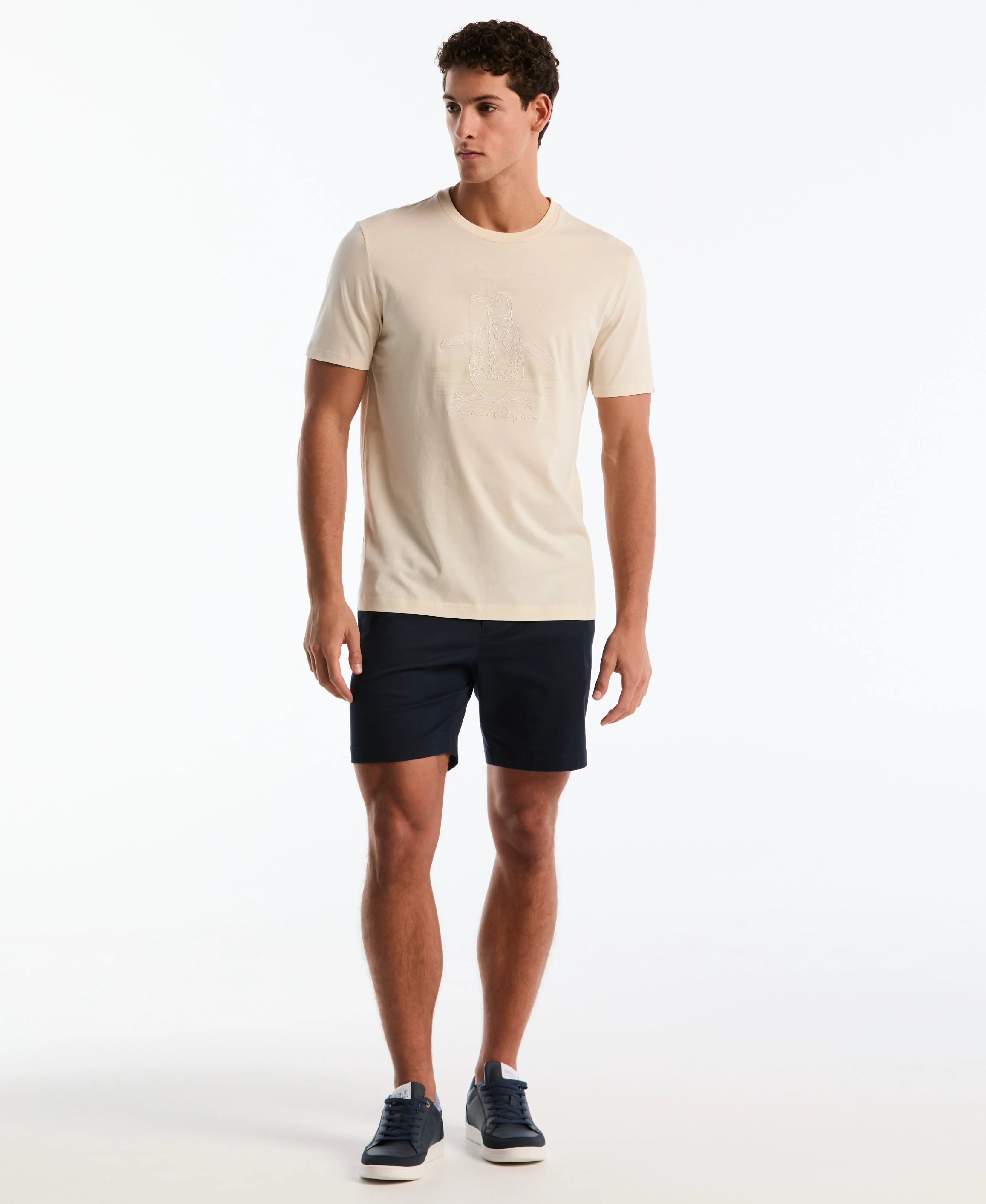 Embroidered Lei Graphic Jersey Tee - Image 8