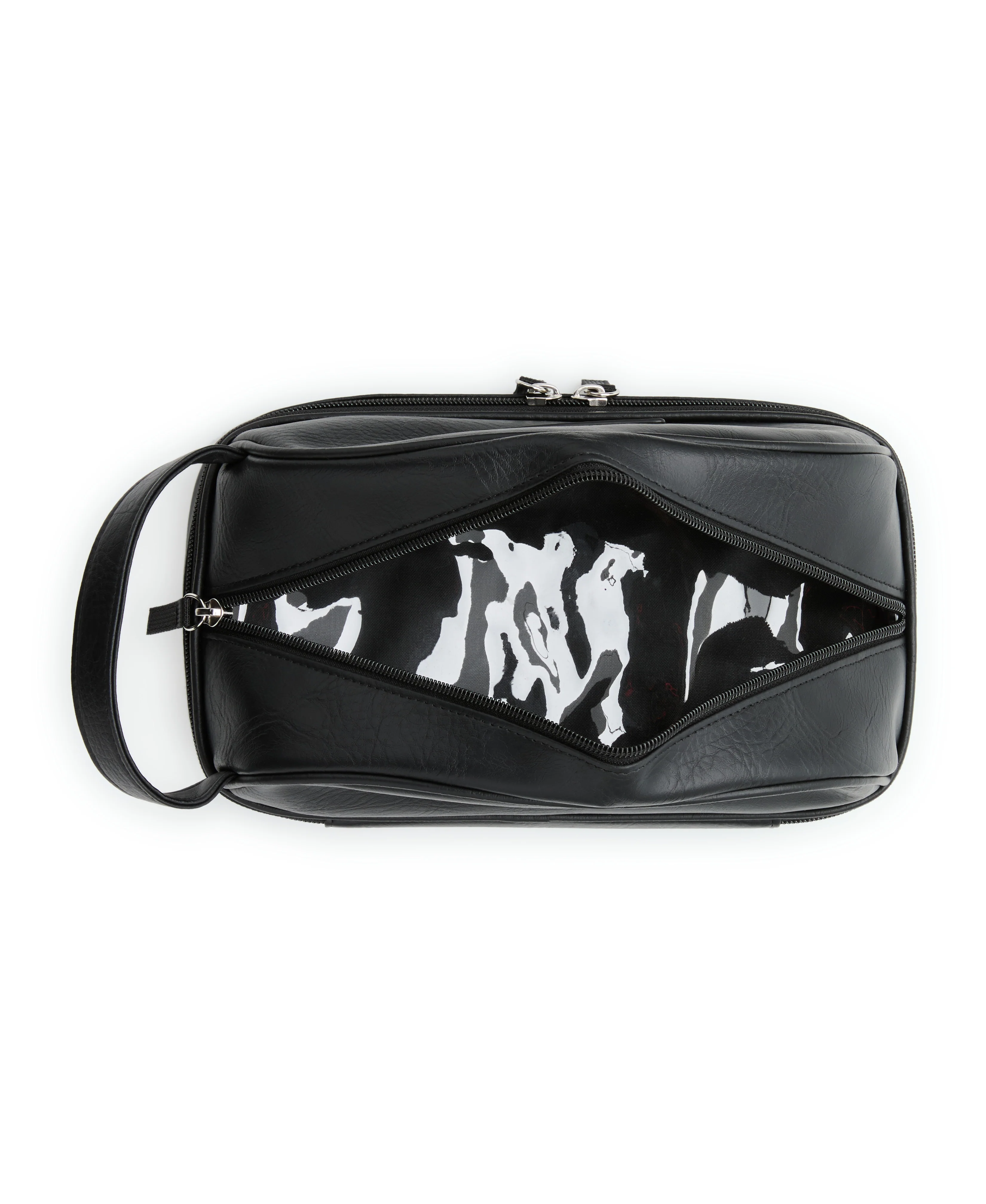 Leather Travel Toiletries Bag - Image 7