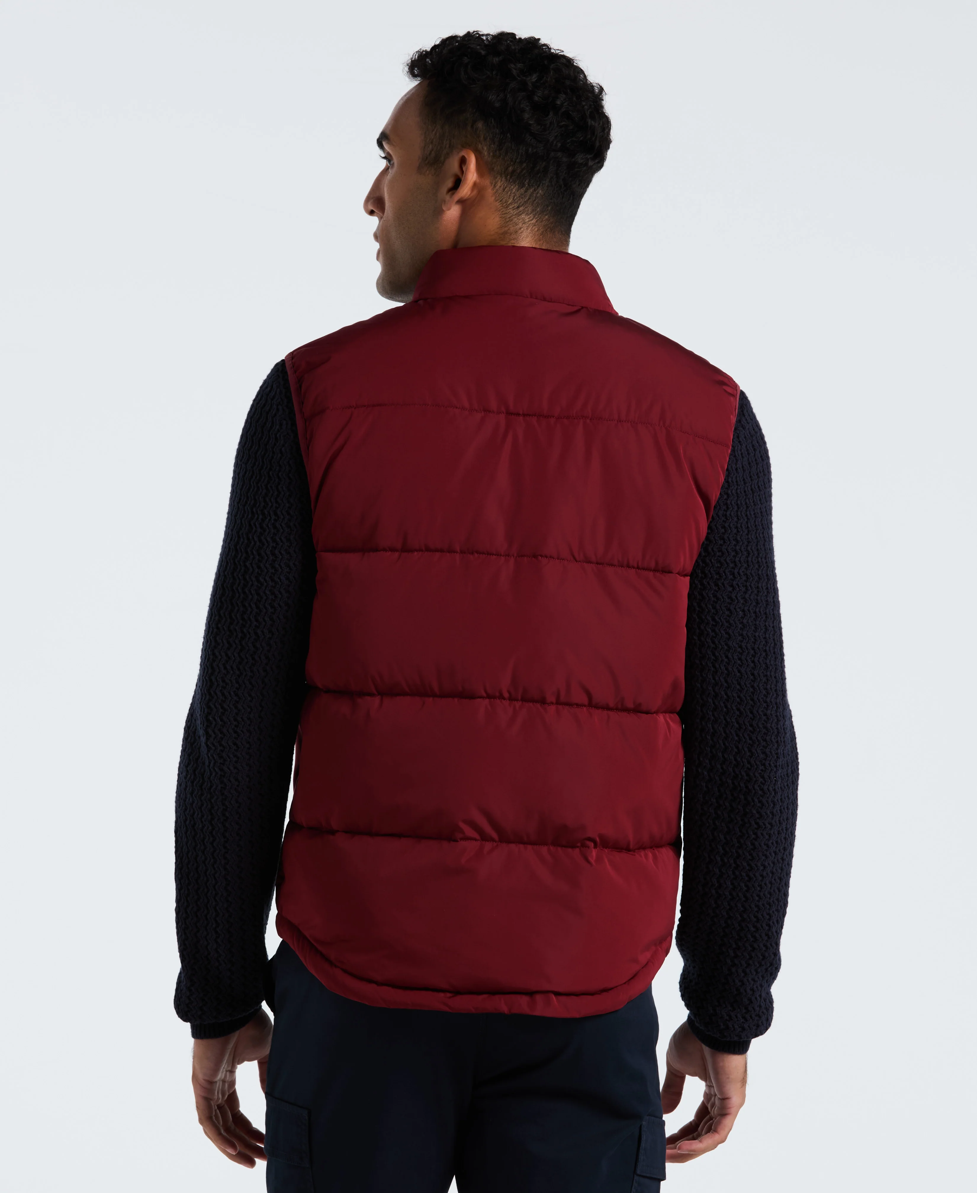 Lightweight Faux Puffer Vest - Image 6