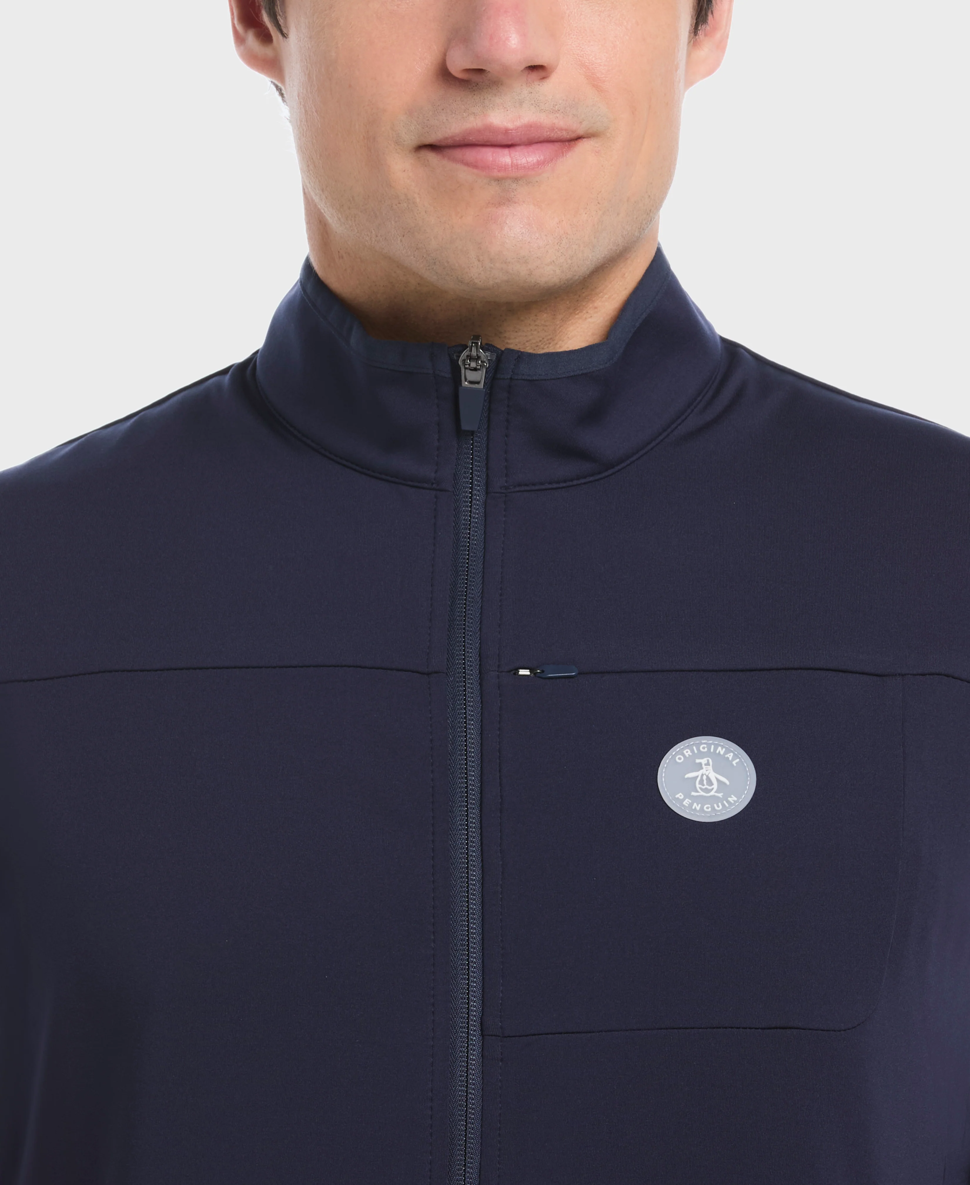 Lightweight Full Zip Golf Gilet - Image 3