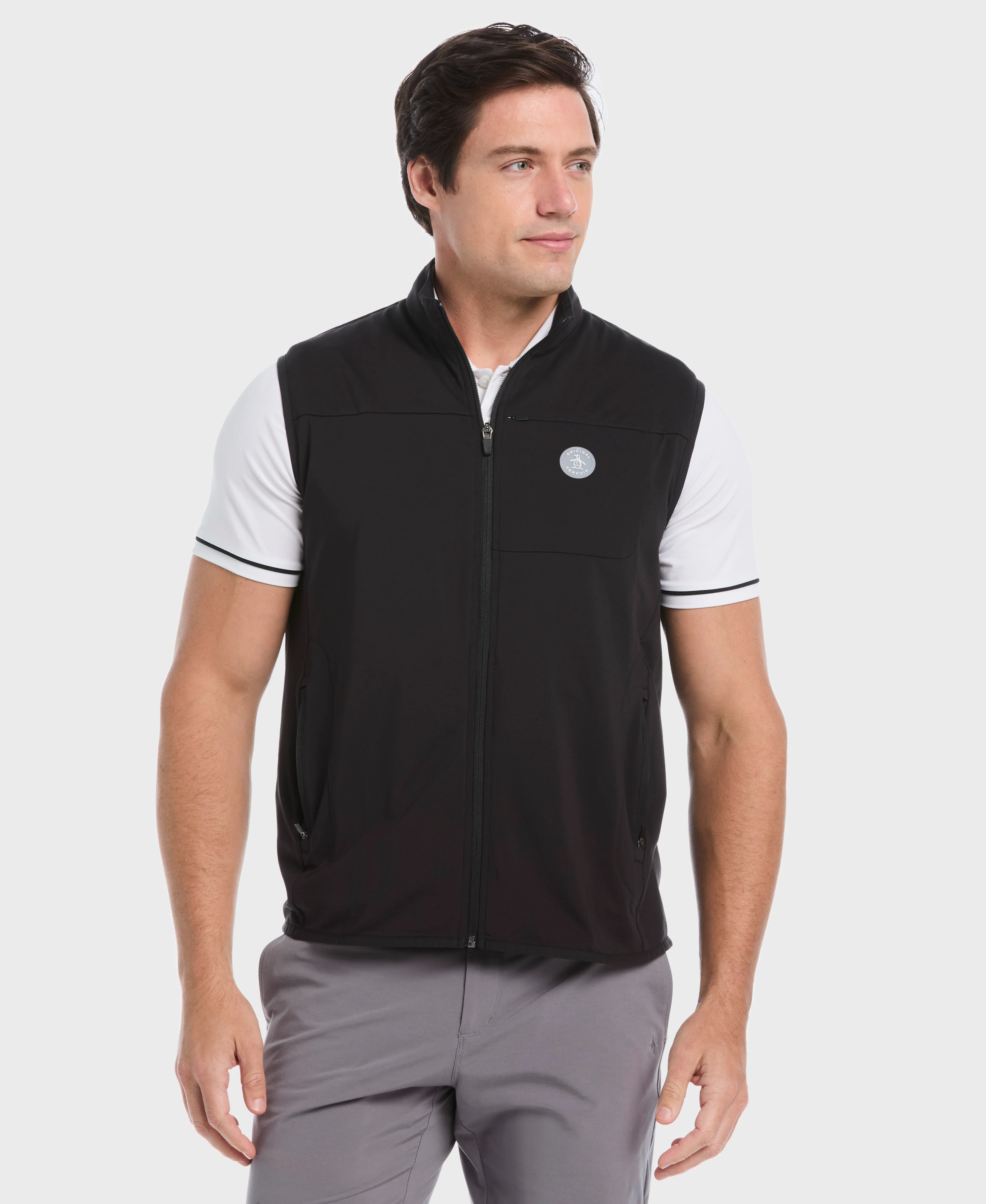 Lightweight Full Zip Golf Gilet - Image 5