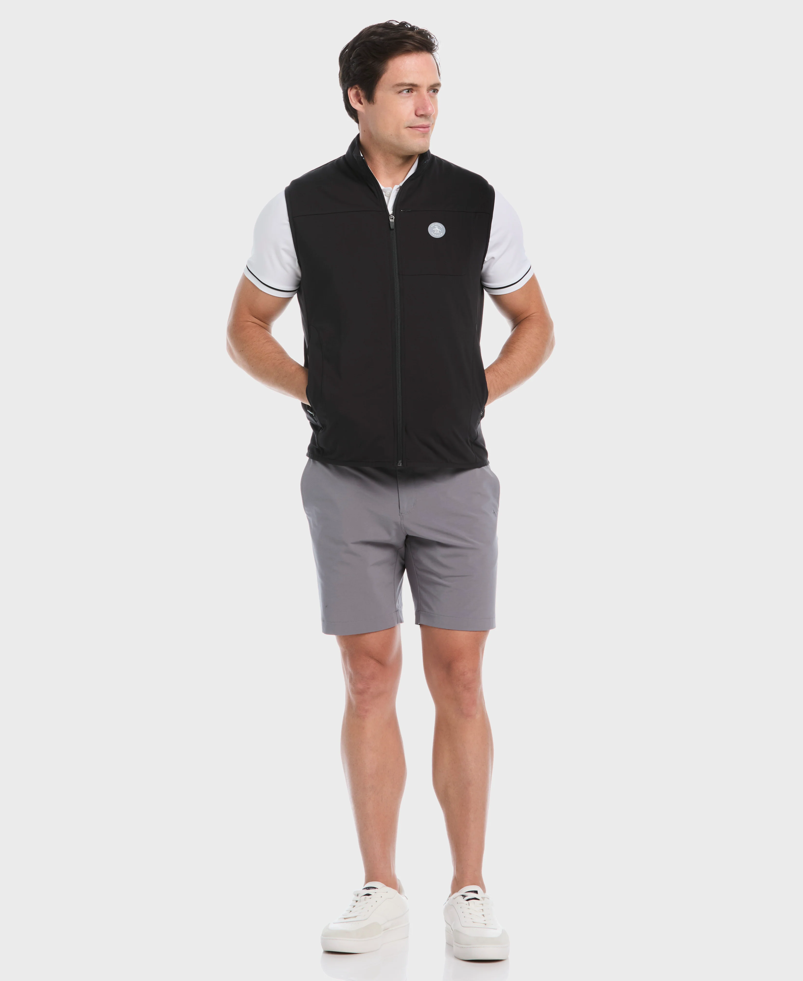 Lightweight Full Zip Golf Gilet - Image 8