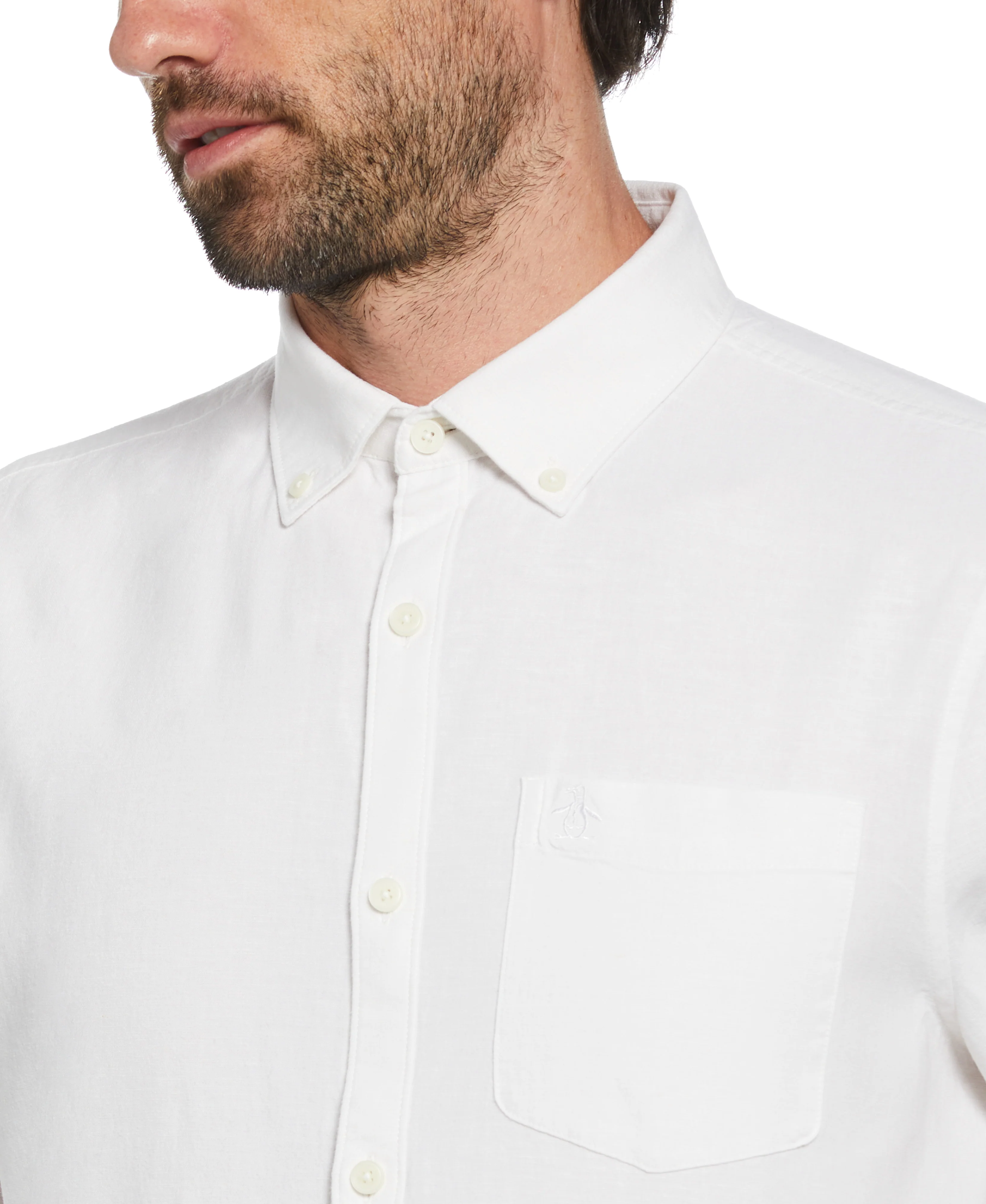 EcoVero™ Linen Blend Shirt - Image 3