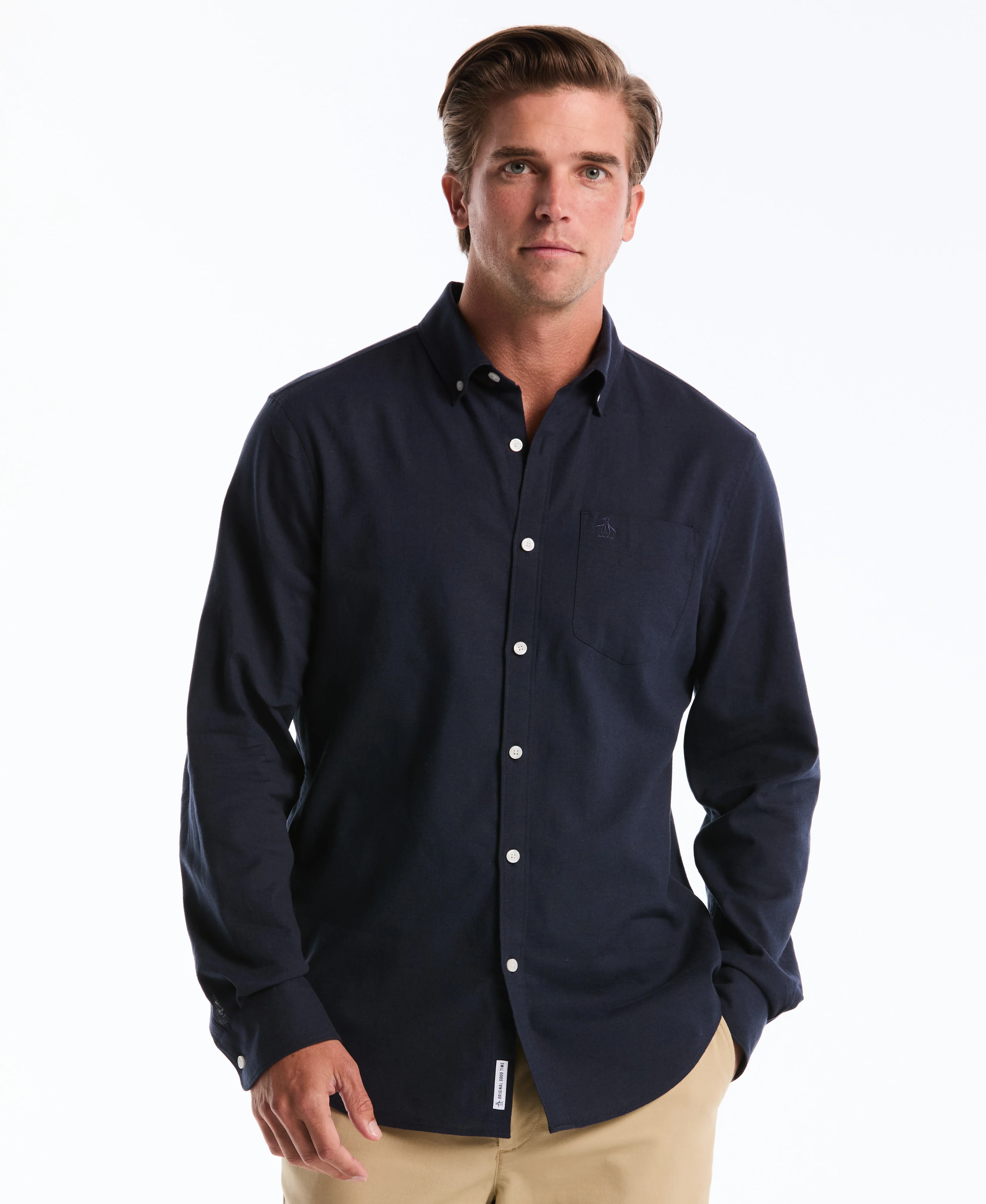 Linen Long Sleeve Shirt - Image 11