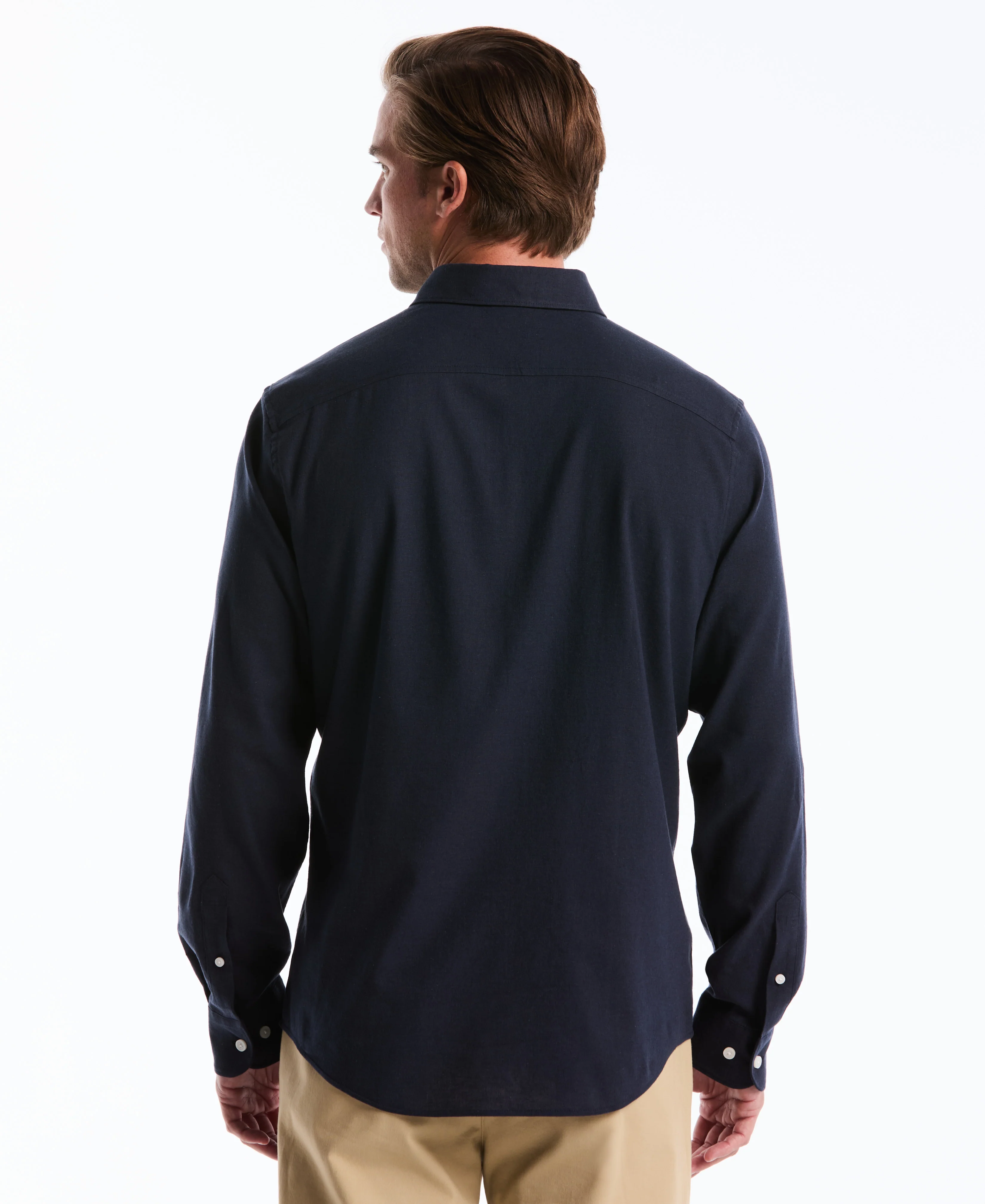 Linen Long Sleeve Shirt - Image 12
