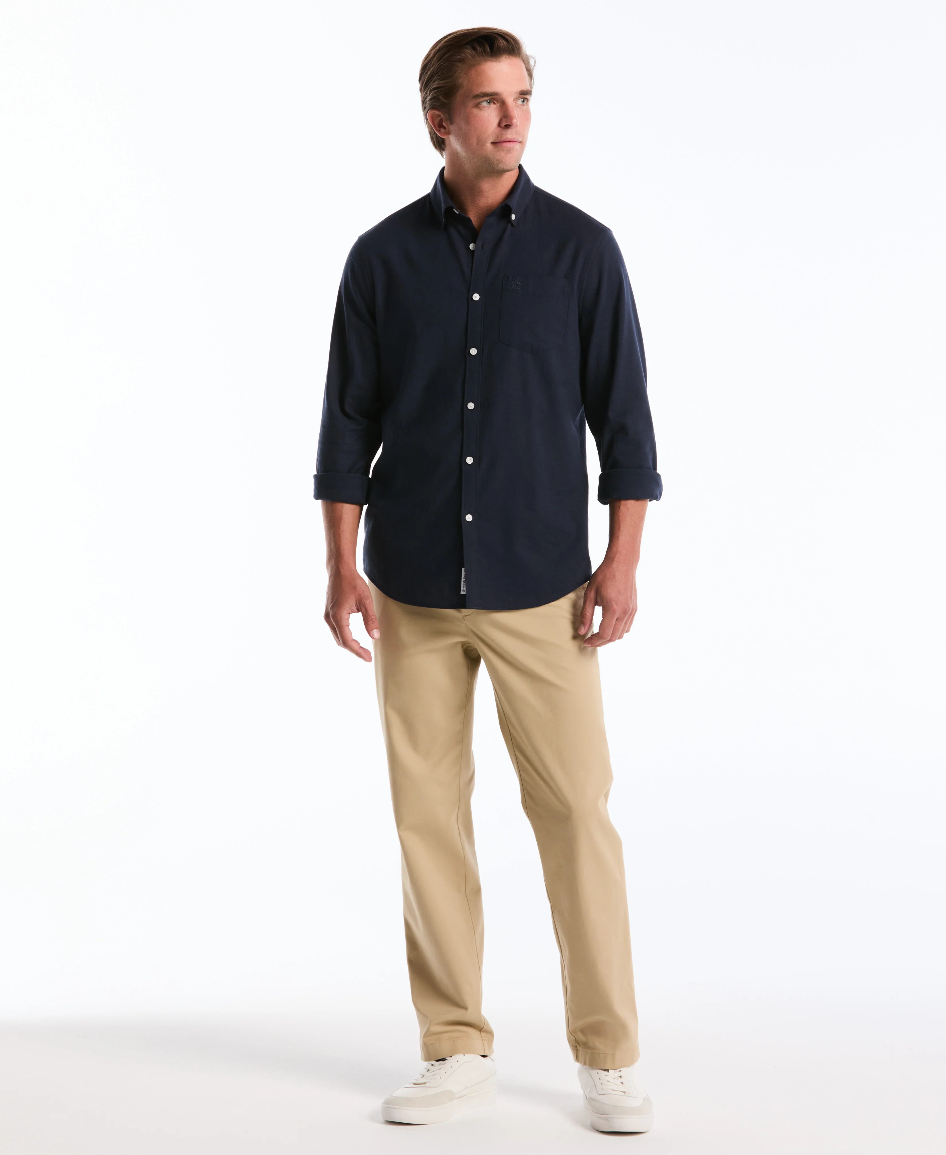 Linen Long Sleeve Shirt - Image 14