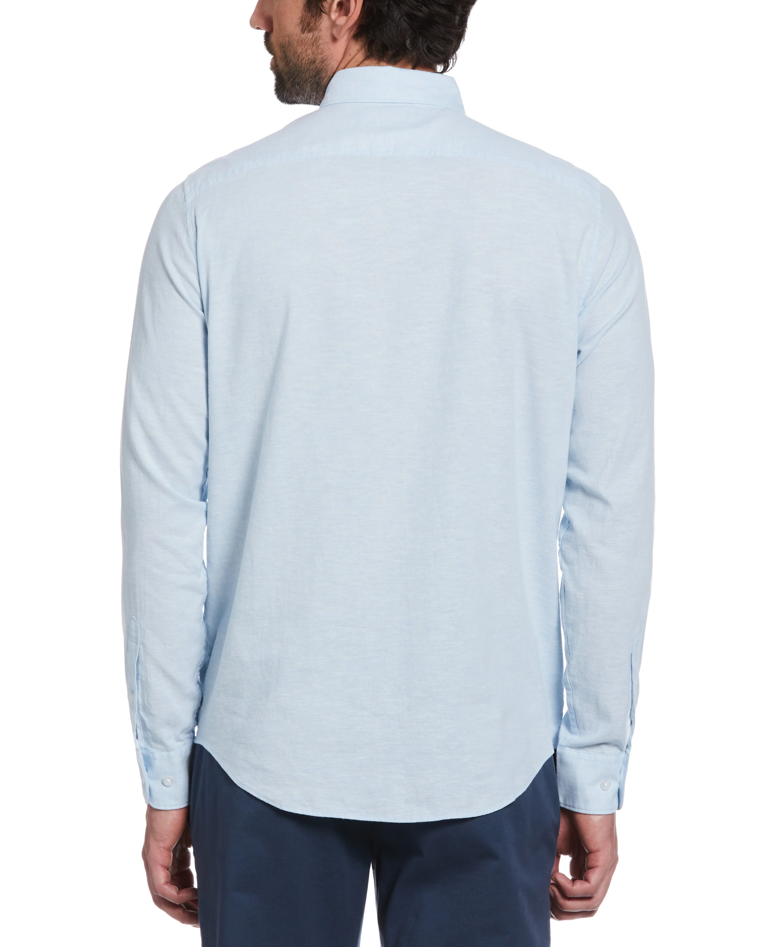 Linen Long Sleeve Shirt - Image 16