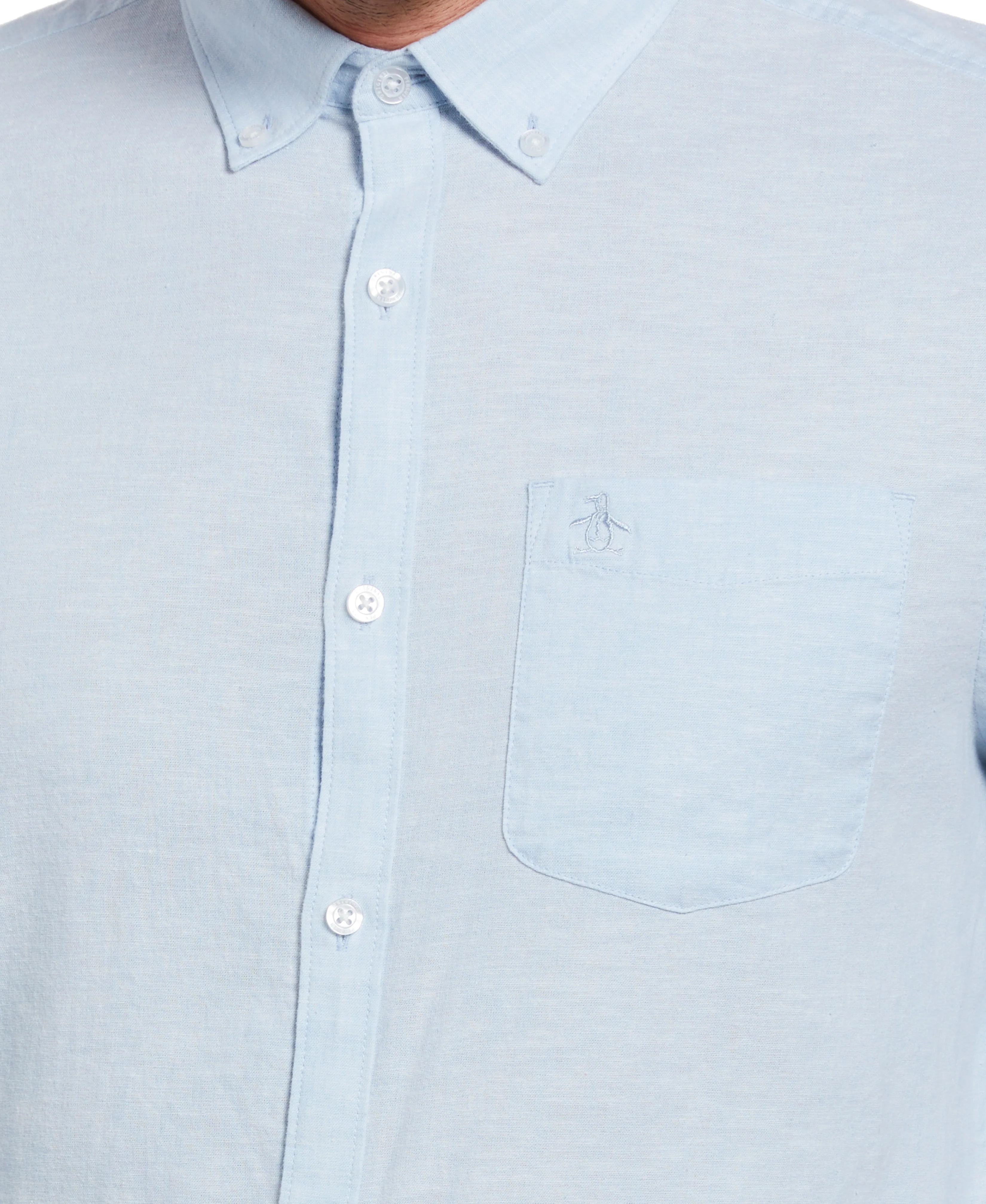 Linen Long Sleeve Shirt - Image 17