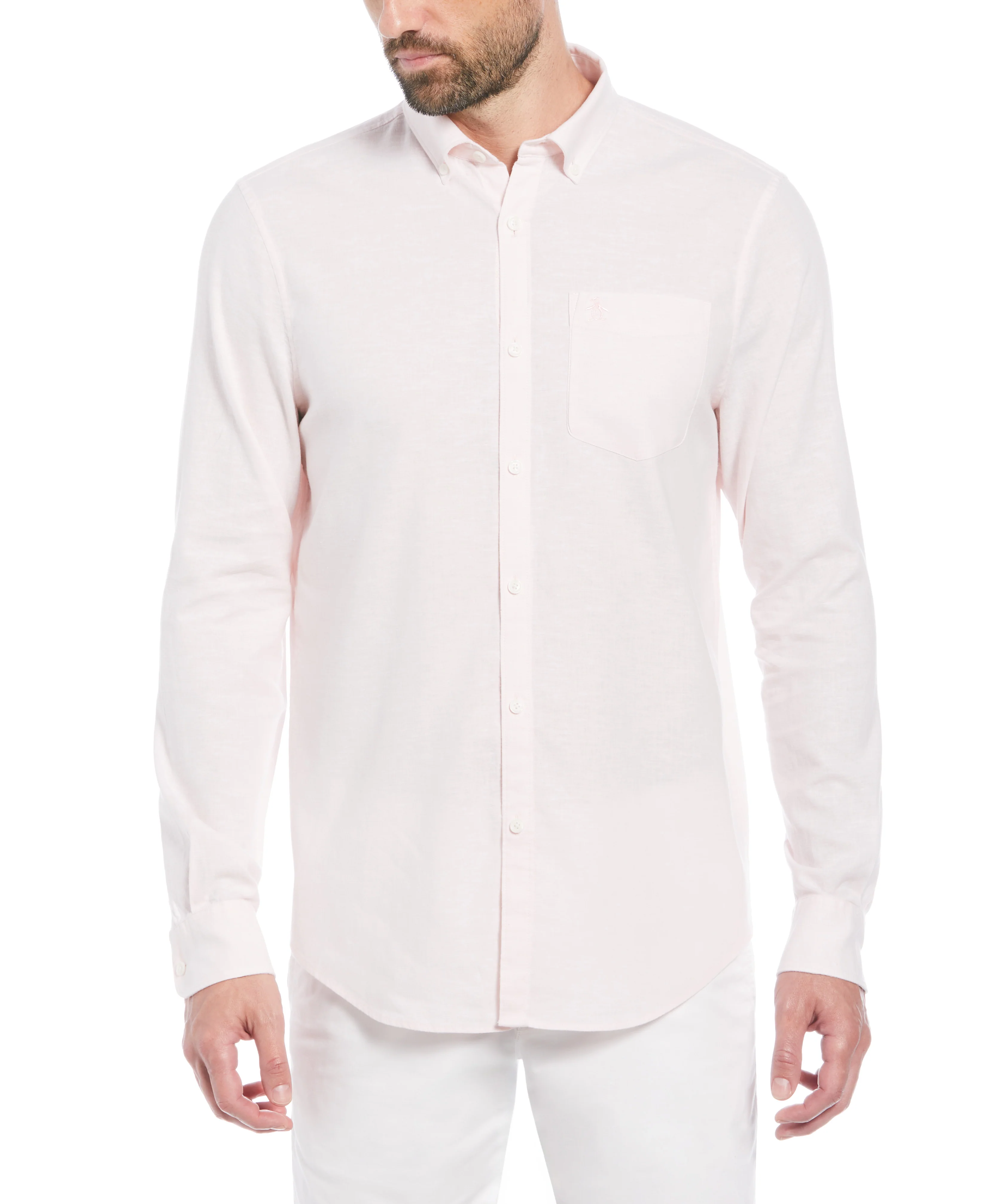 Linen Long Sleeve Shirt - Image 18
