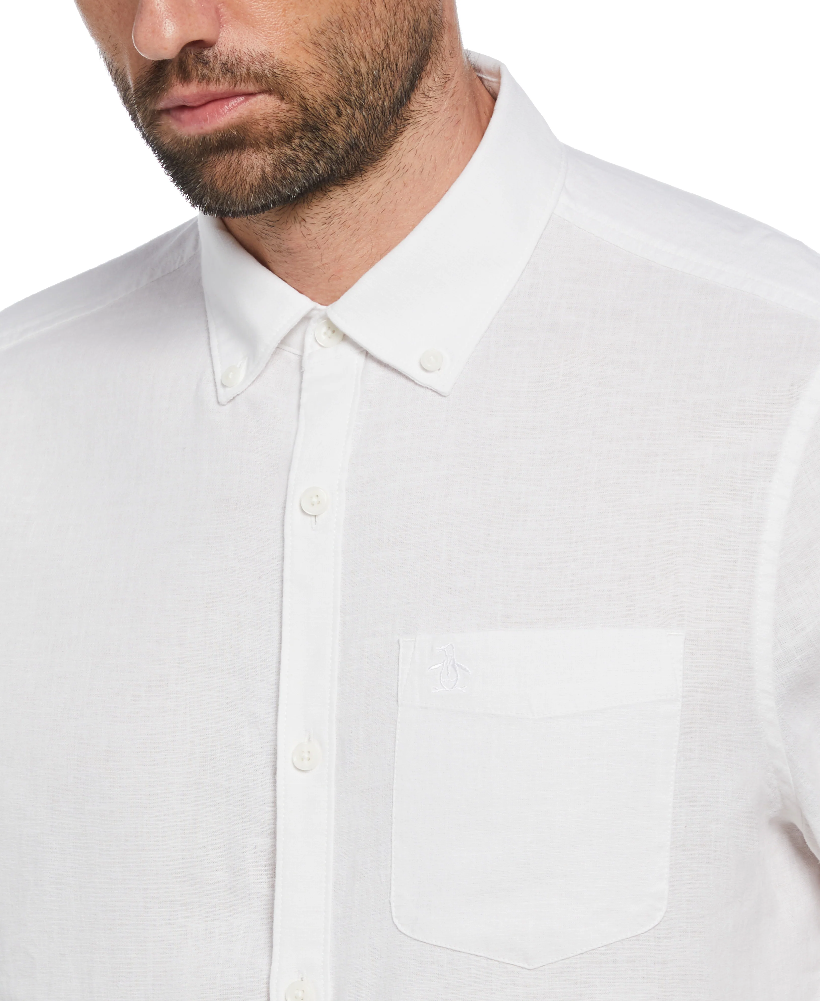 Linen Long Sleeve Shirt - Image 23