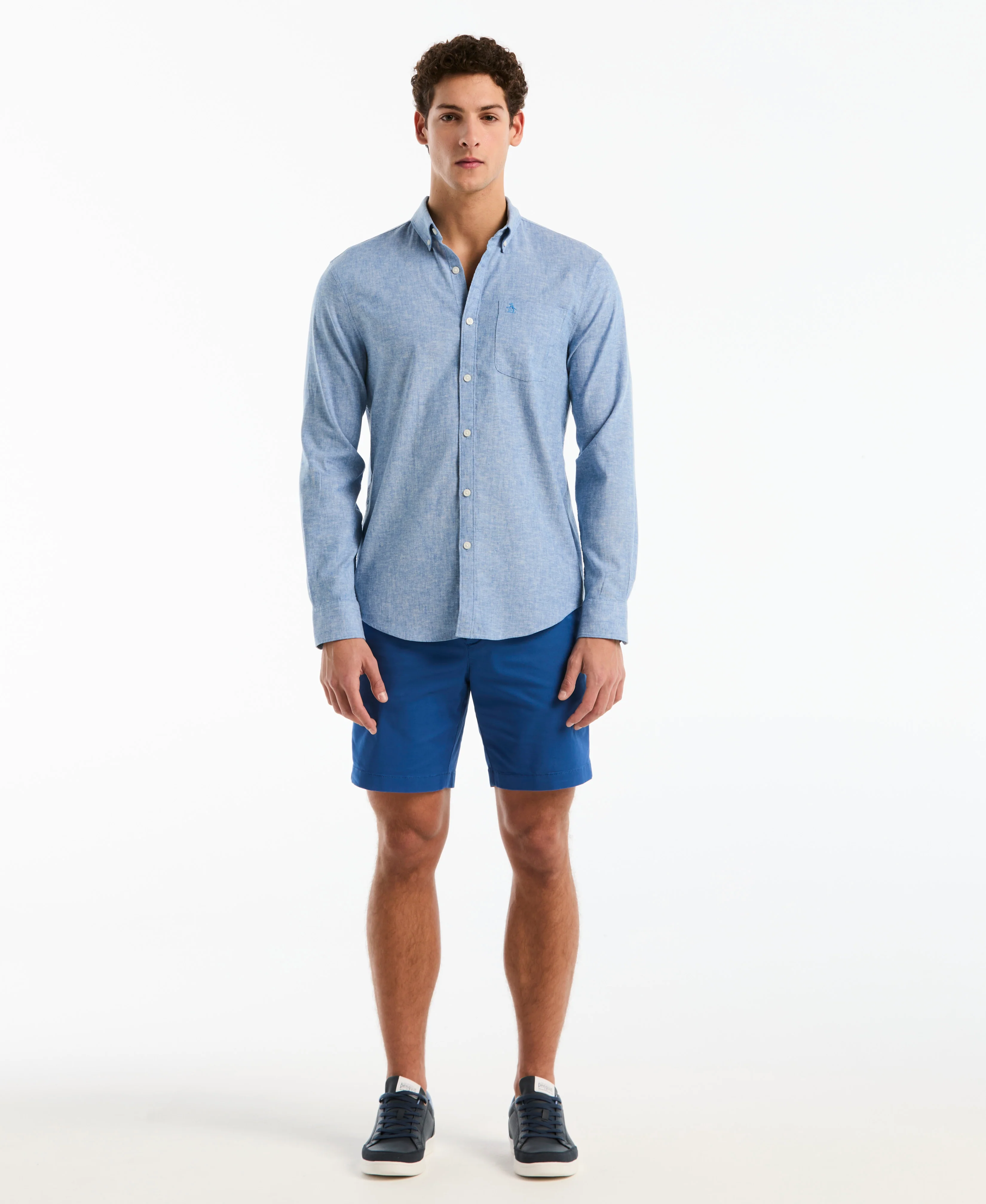 Linen Long Sleeve Shirt - Image 4