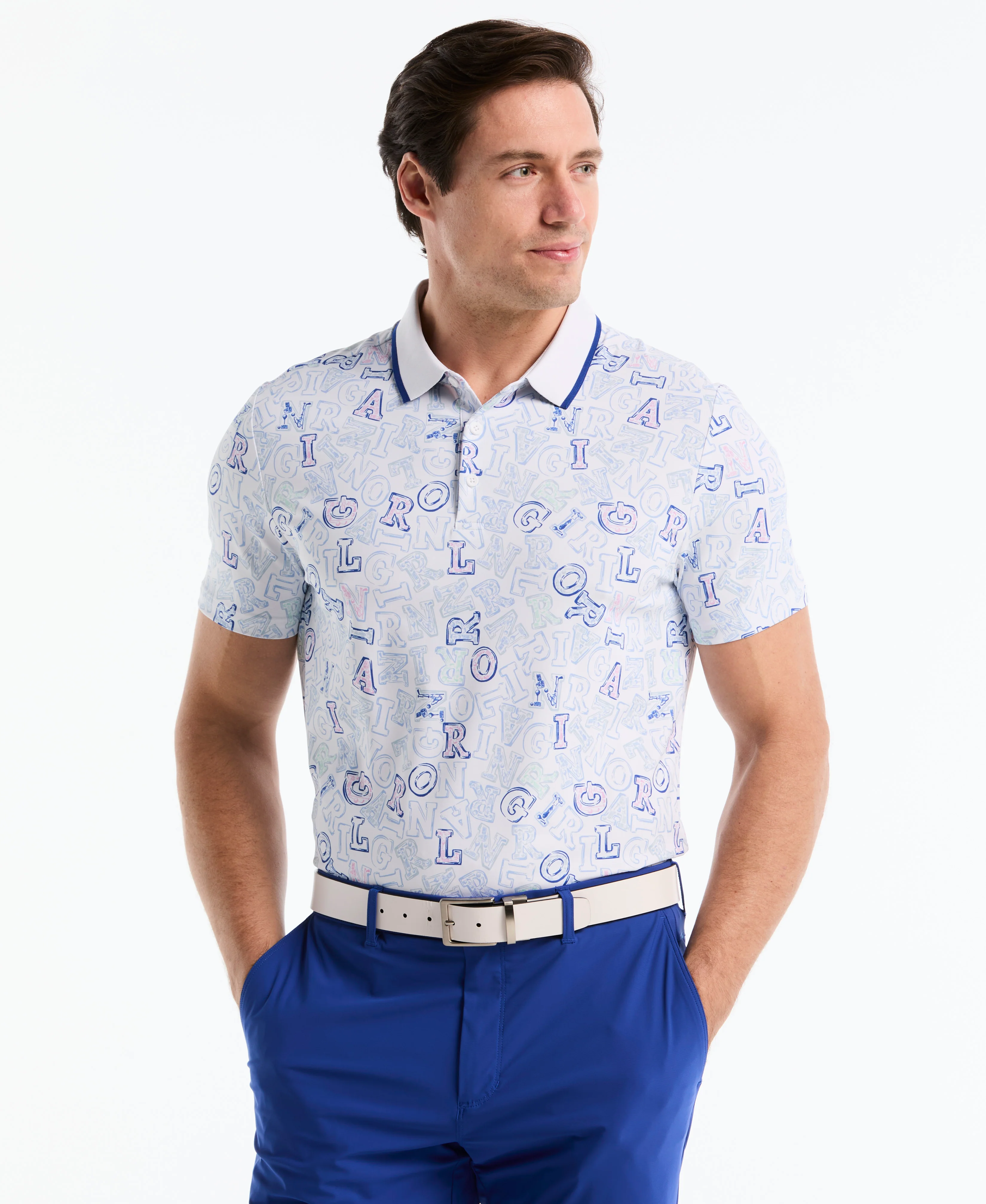 Heritage Original Logo Golf Polo