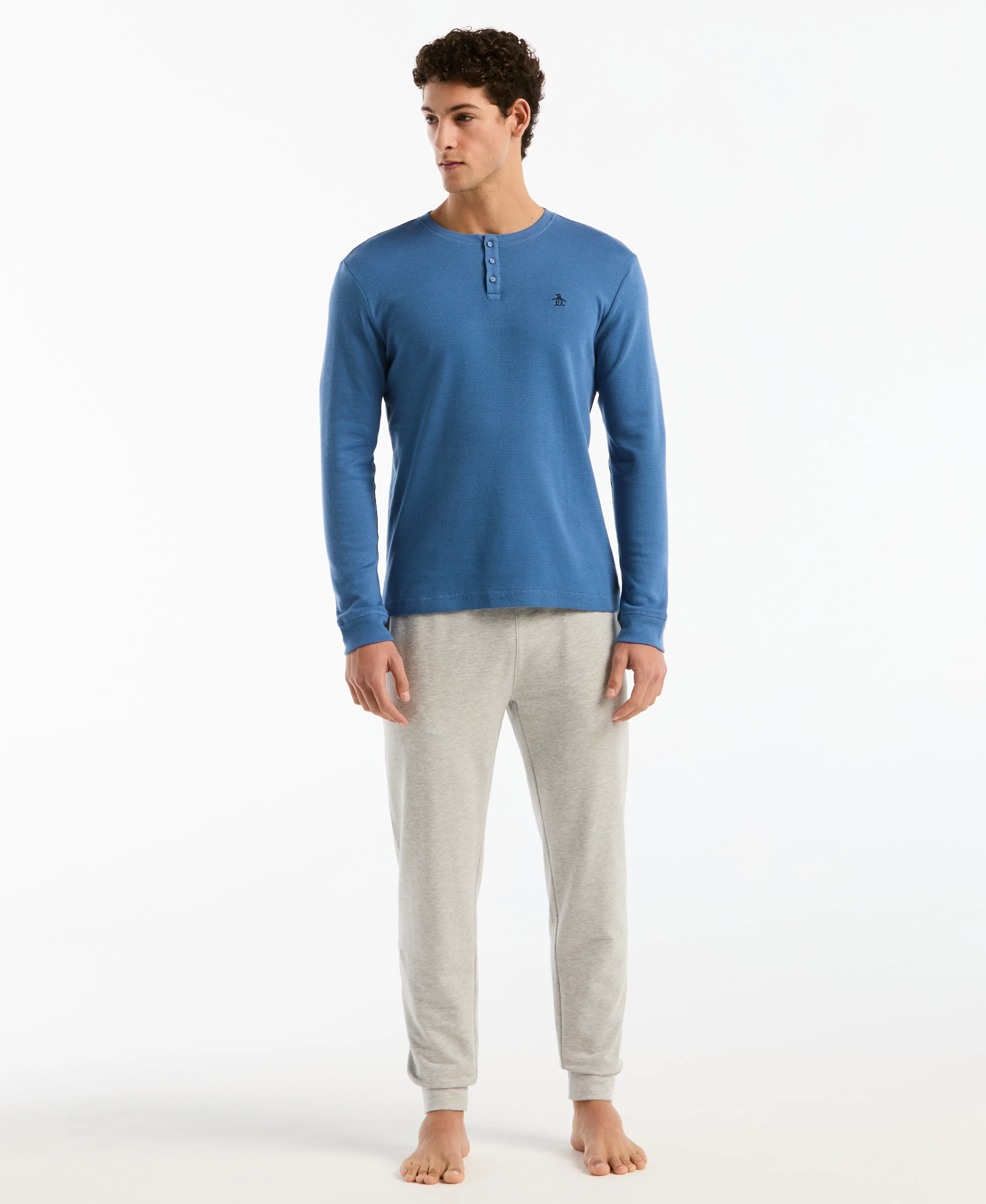 Long Sleeve Henley Shirt - Image 4
