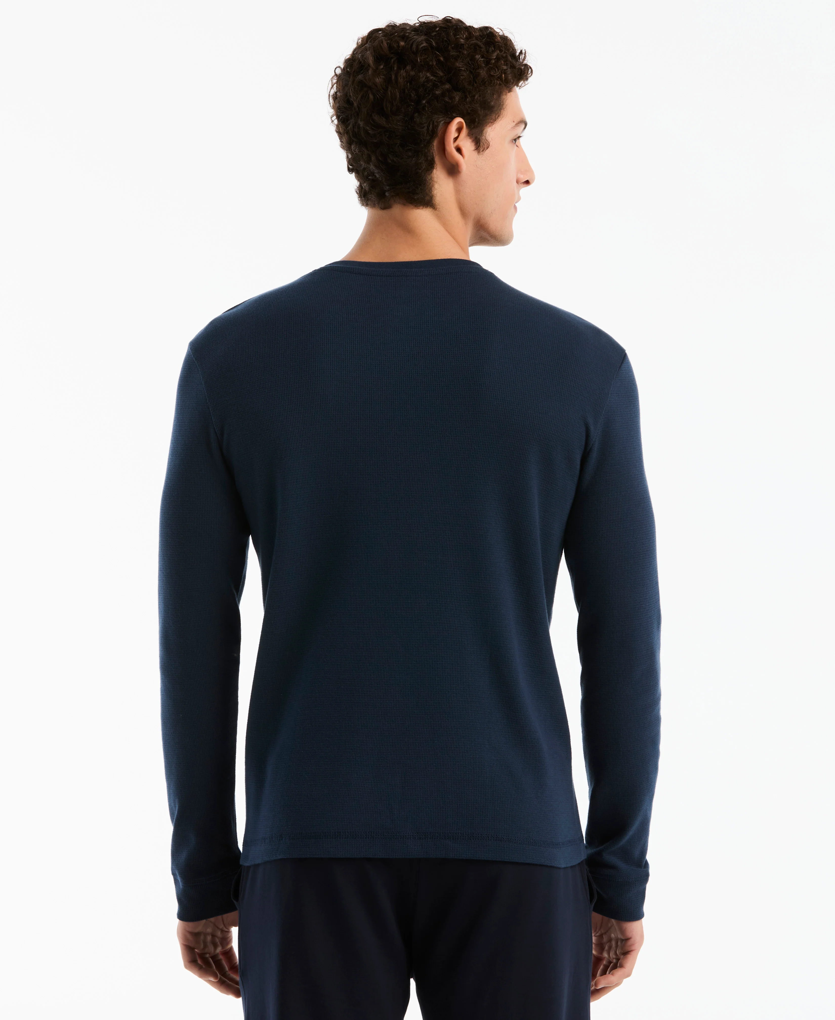 Long Sleeve Henley Shirt - Image 6