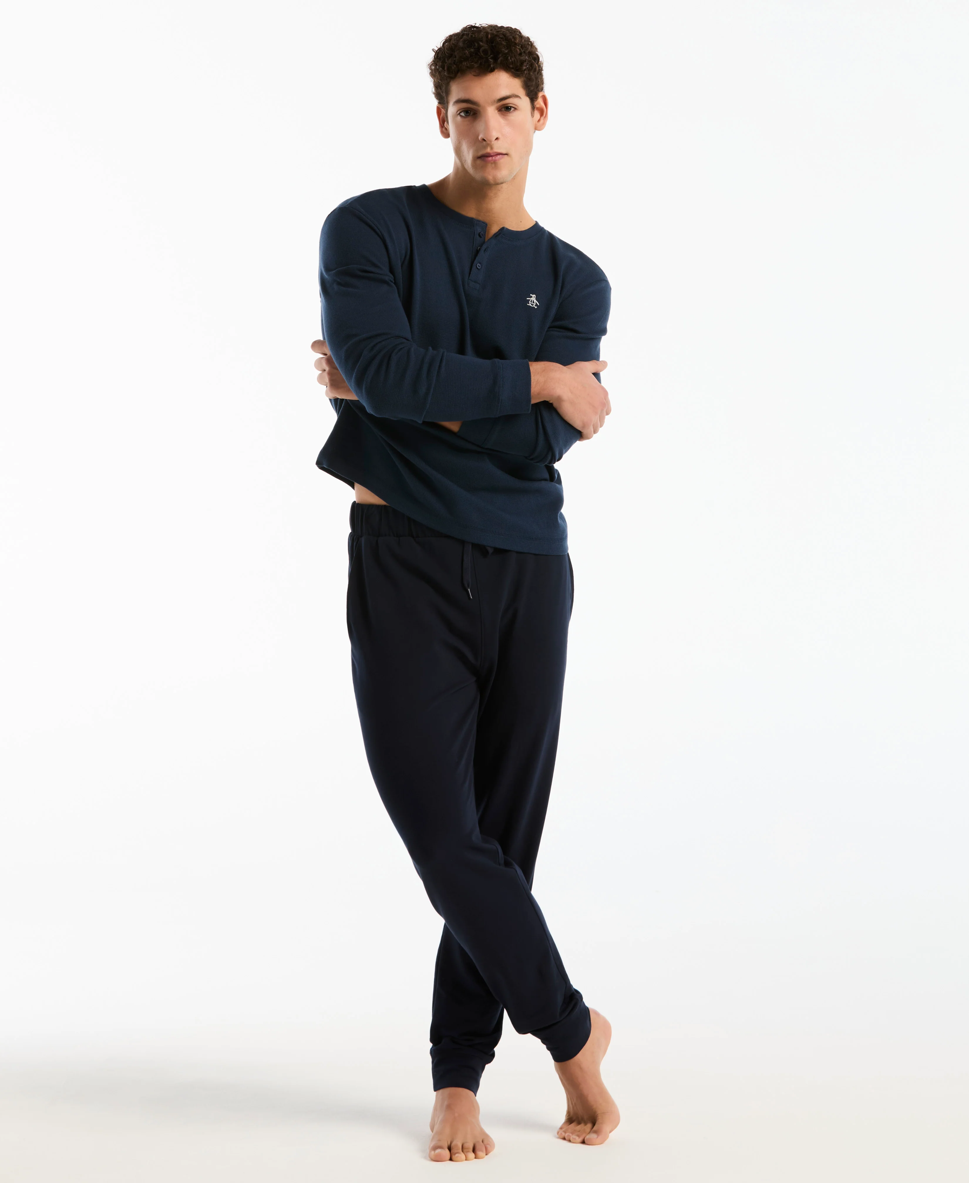 Long Sleeve Henley Shirt - Image 8