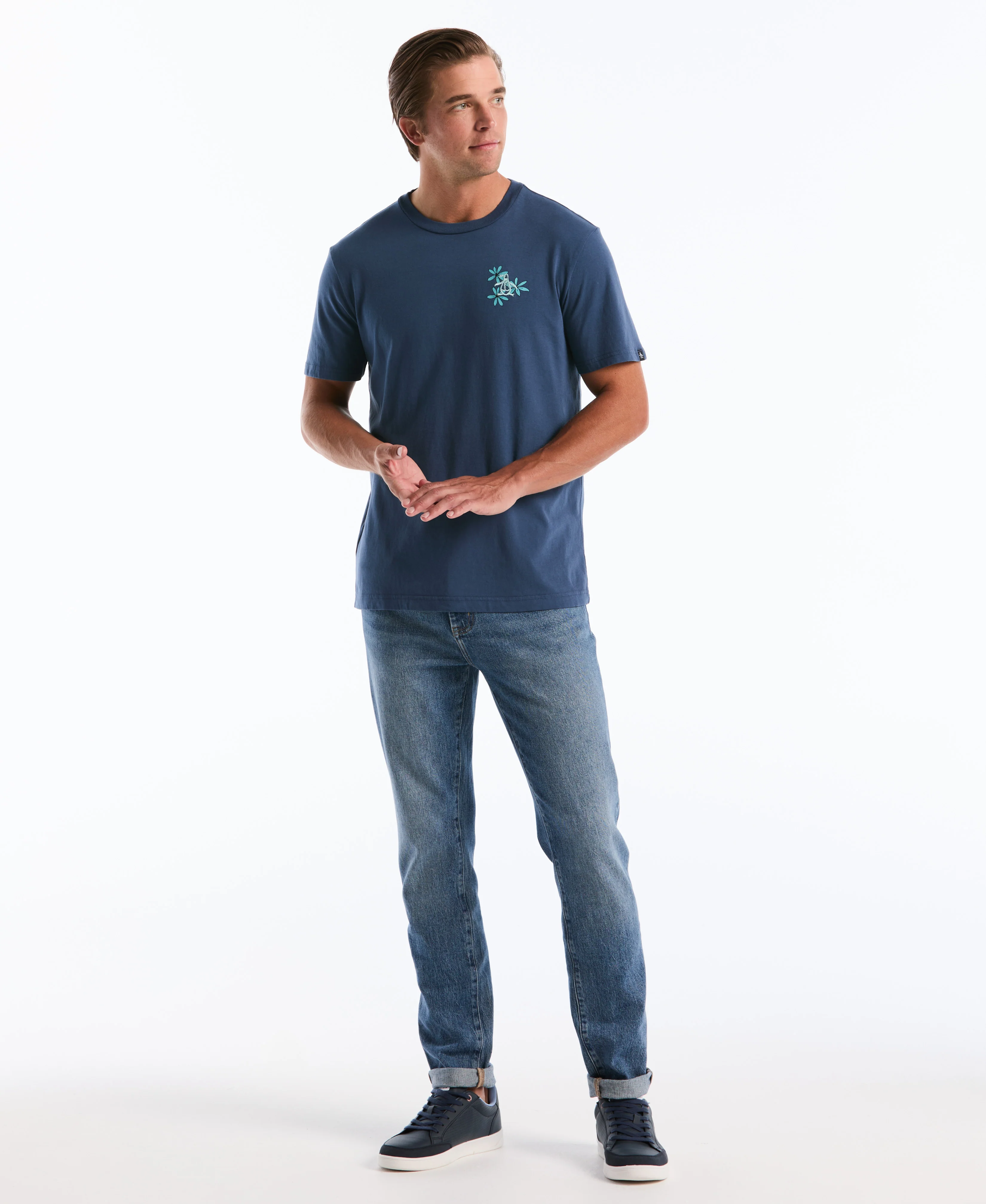 California Flowers Graphic Tee - Image 4