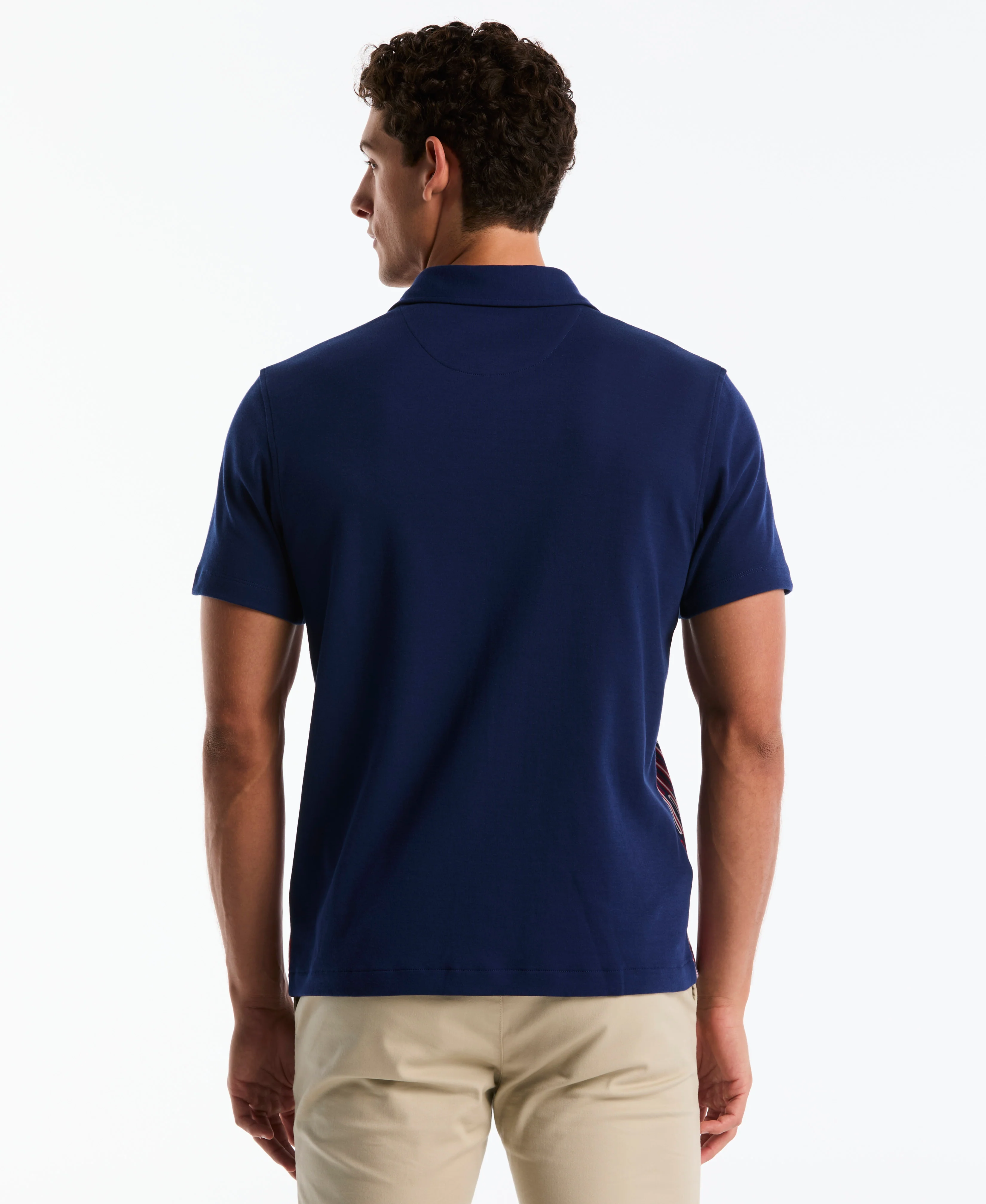 Interlock Patterned Button-Up Shirt - Image 2