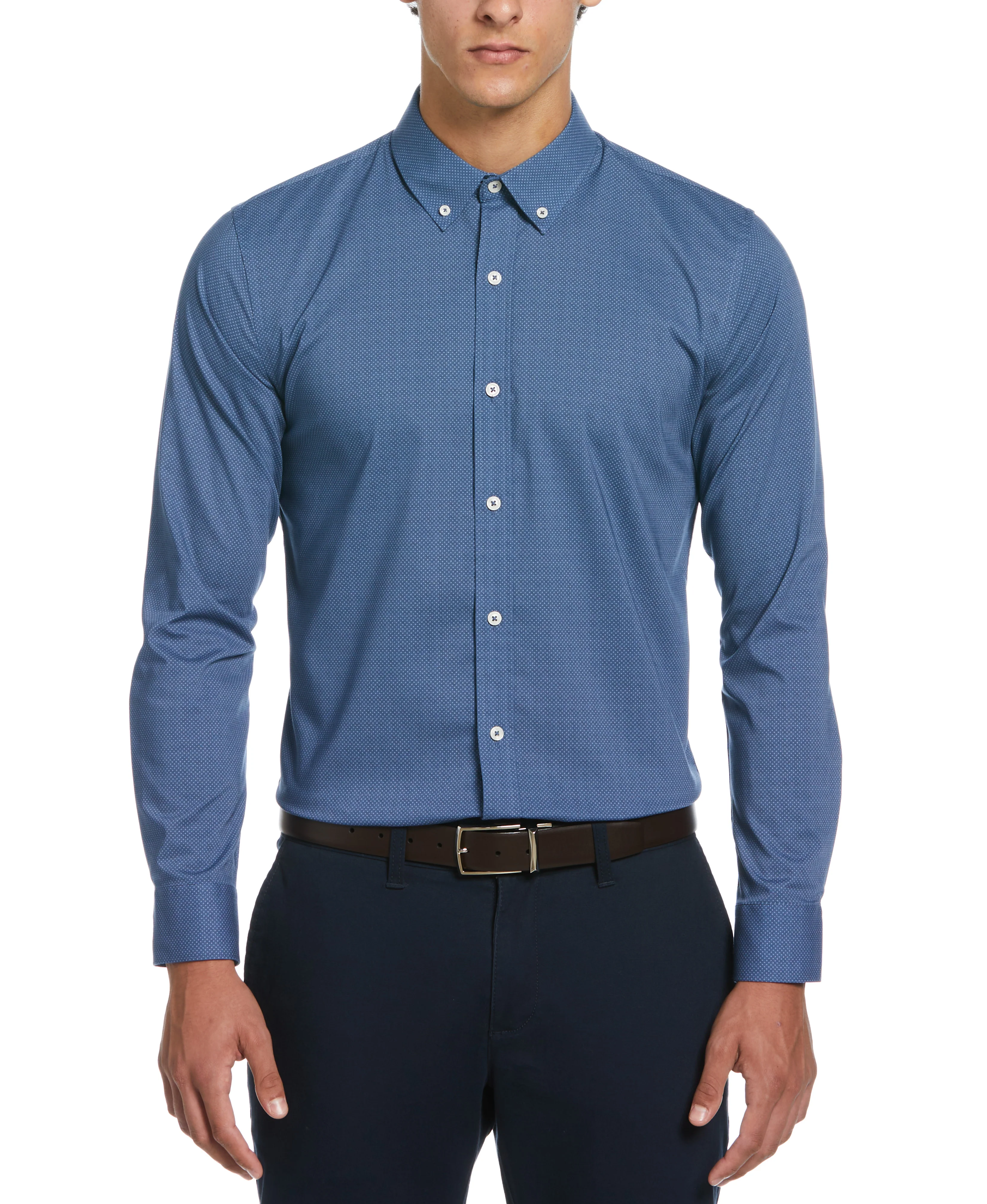 Mélange Floral Dress Shirt - Image 15