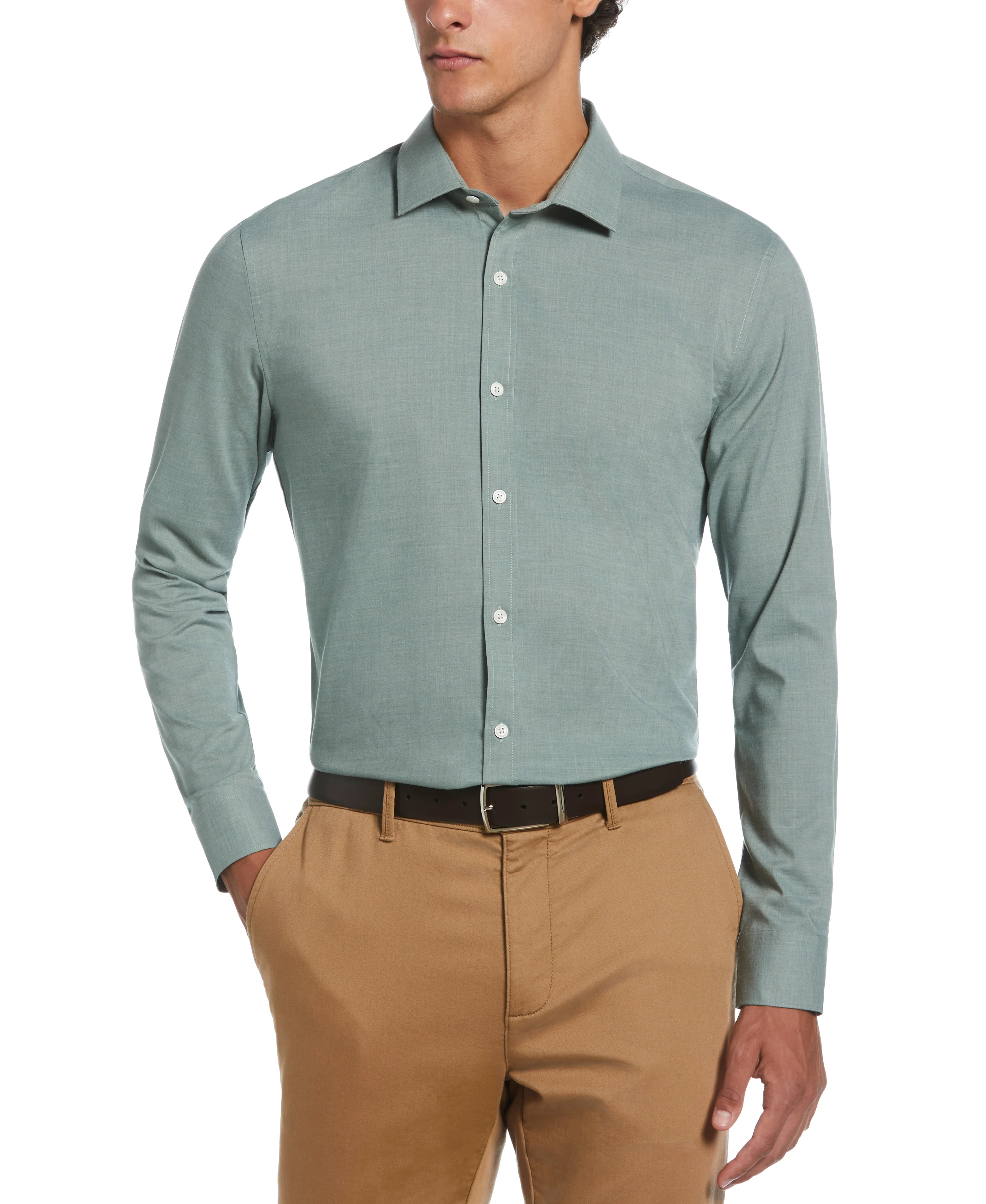 Mélange Floral Dress Shirt - Image 21
