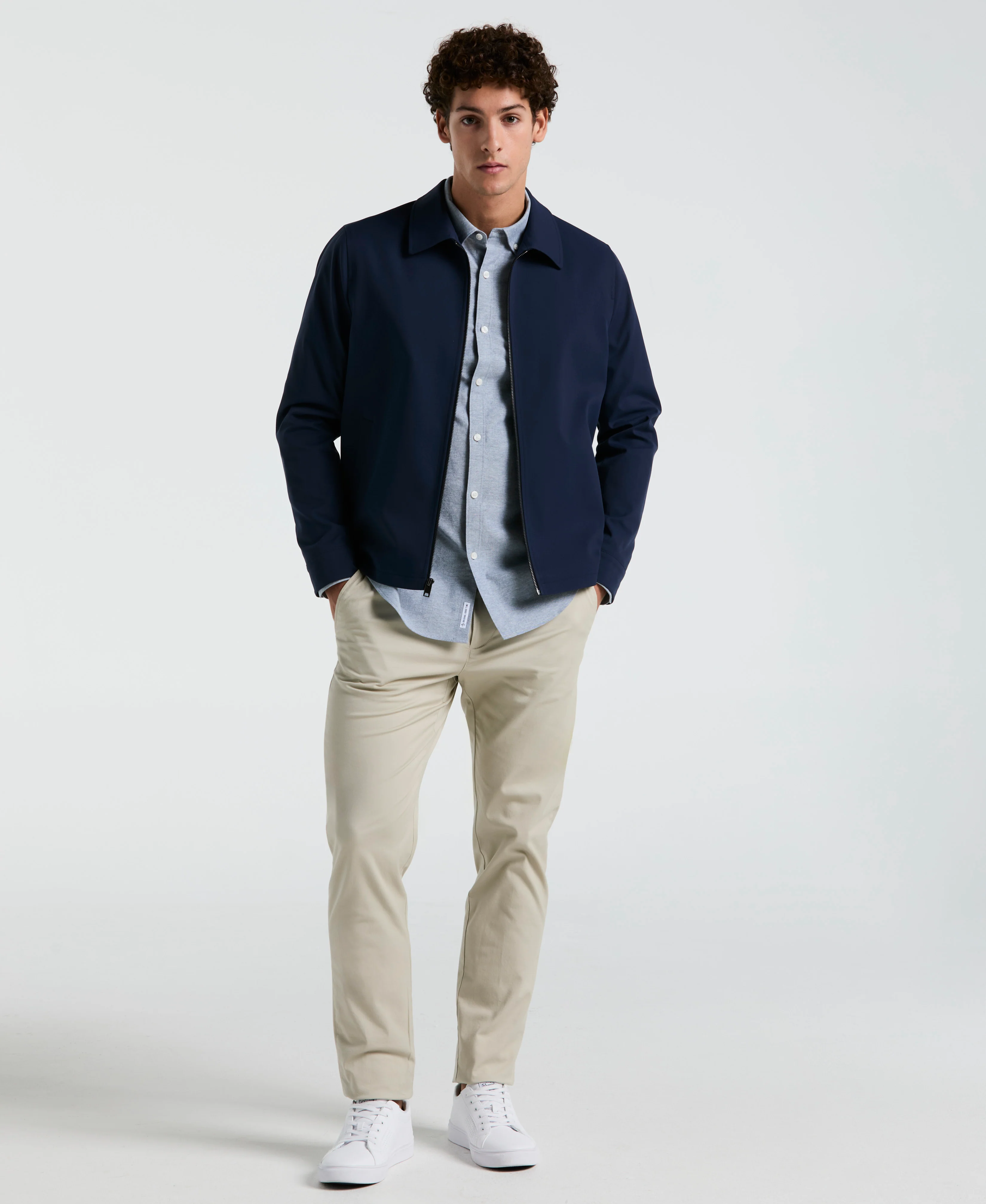 Navy Outerwear Jacket - Image 4