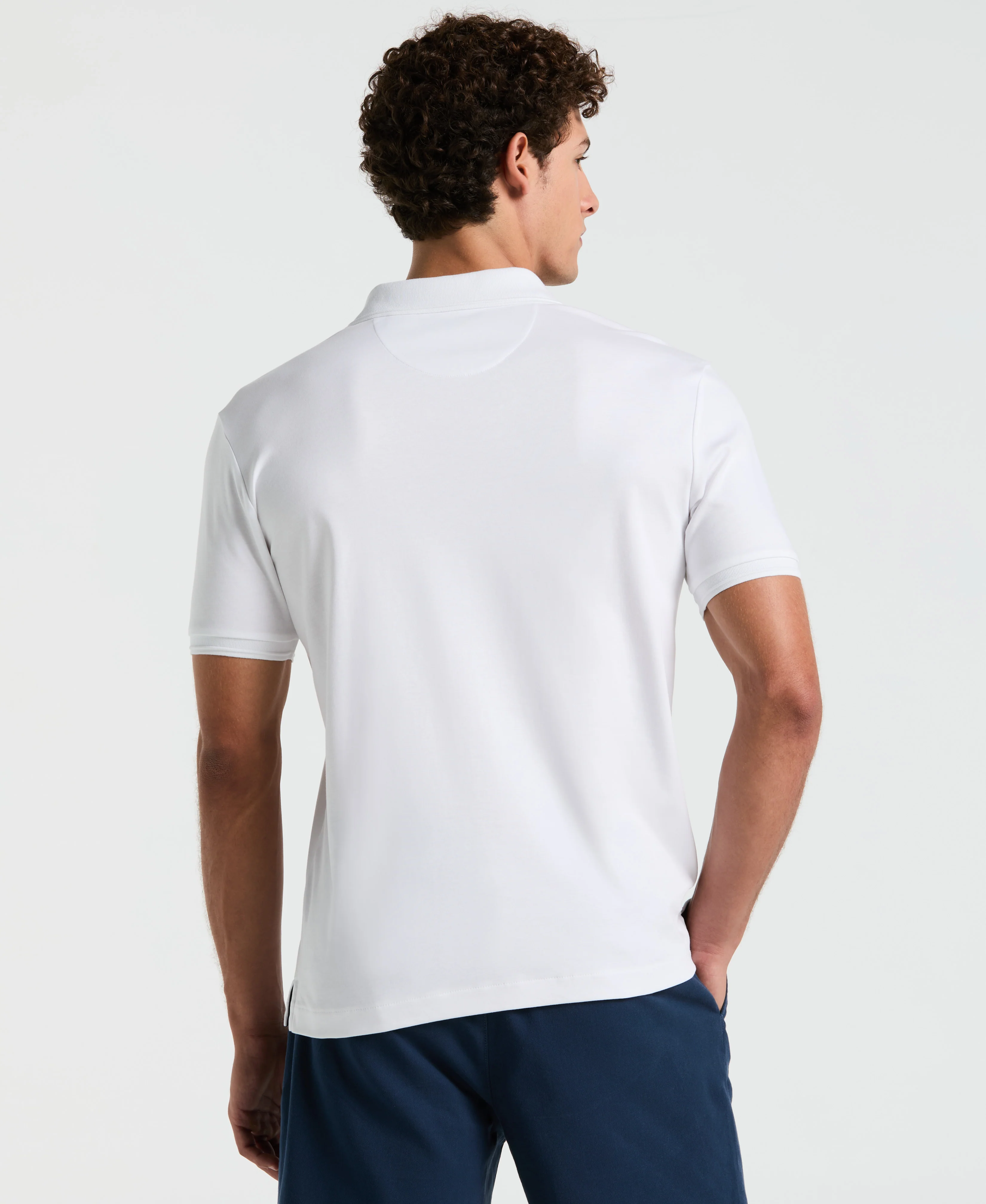 Organic Cotton Interlock Daddy Polo - Image 10