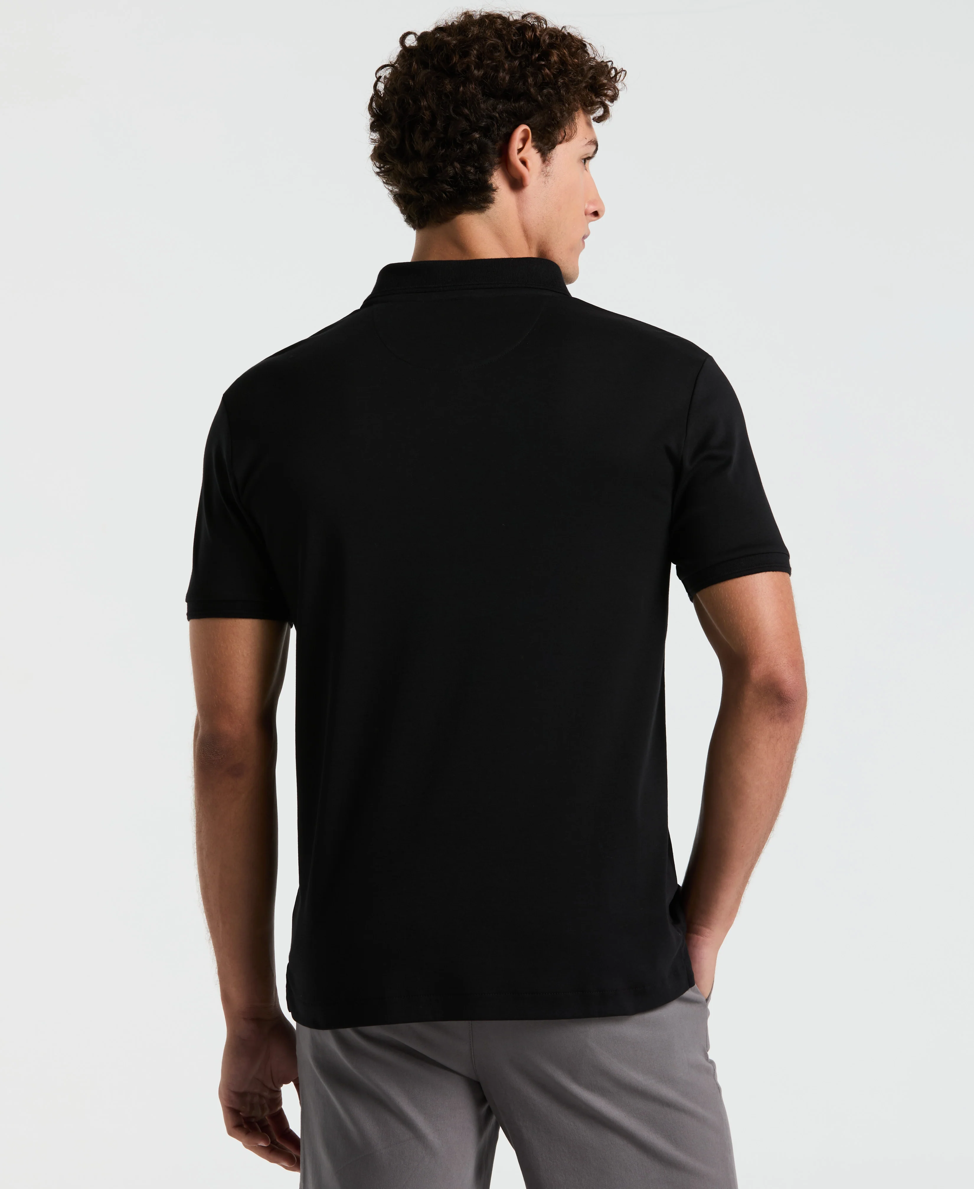 Organic Cotton Interlock Daddy Polo - Image 6