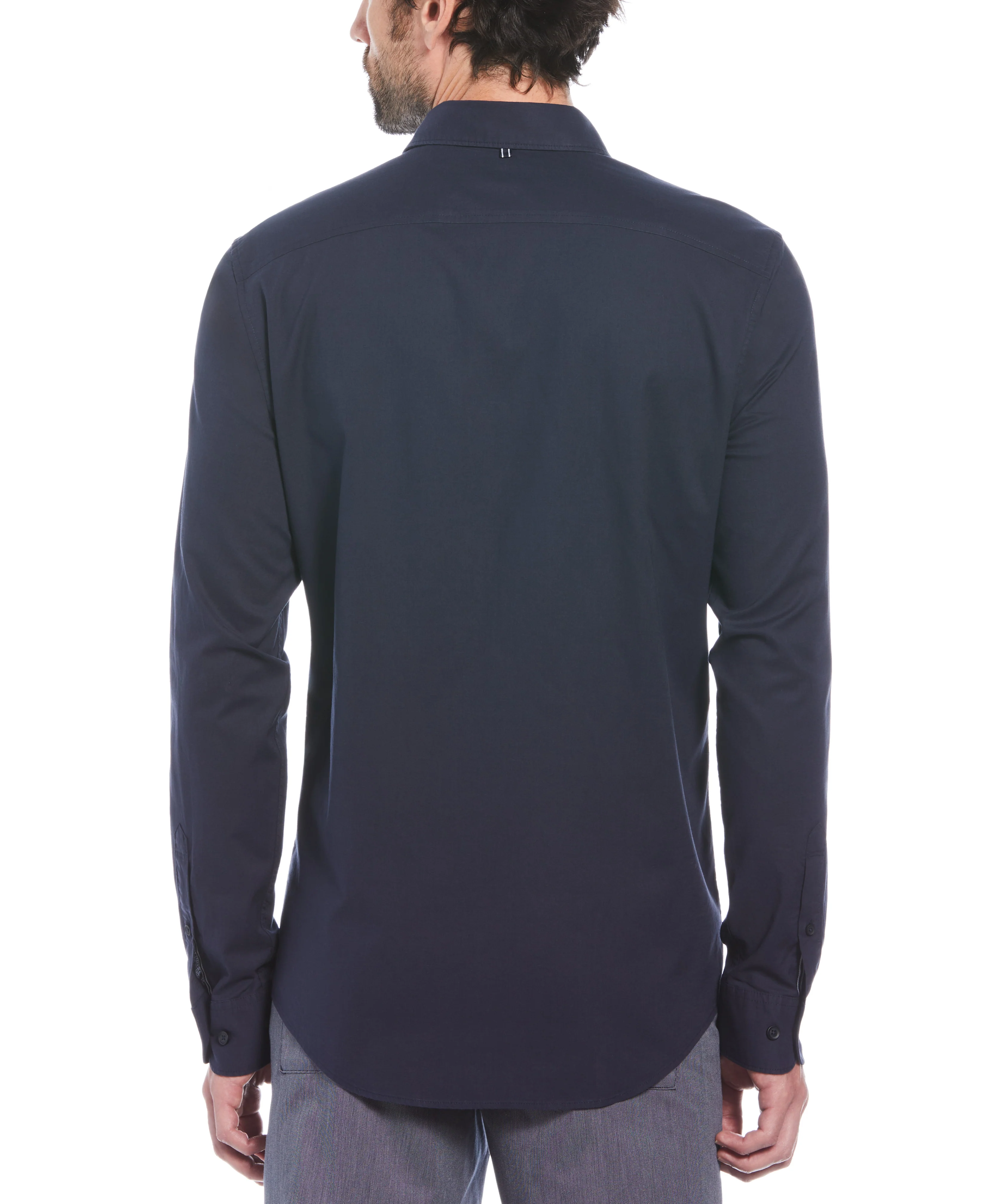 Oxford Cotton Long Sleeve Shirt - Image 10
