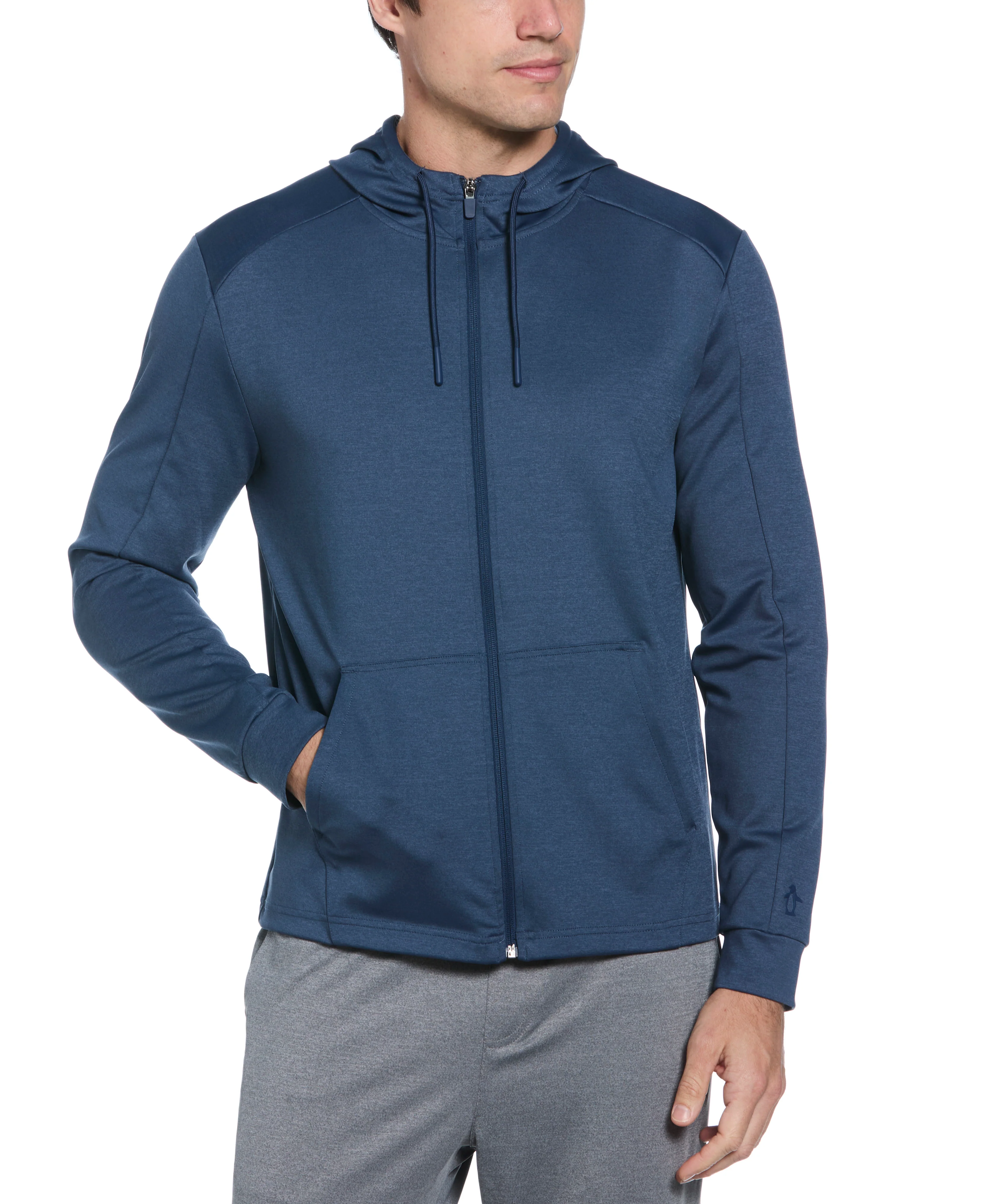 Penguin Sport Full Zip Pieced Hoodie - Image 5