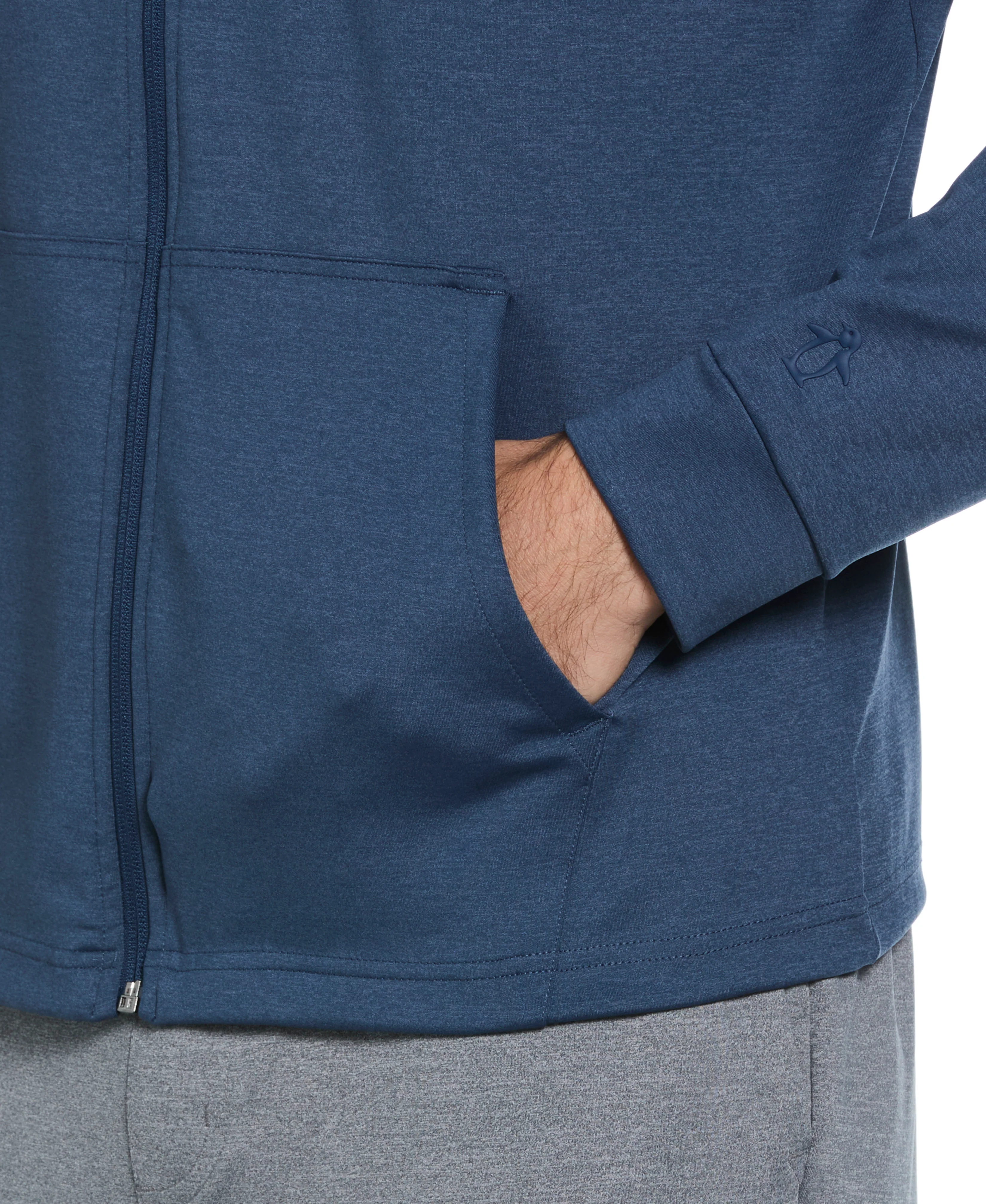 Penguin Sport Full Zip Pieced Hoodie - Image 7