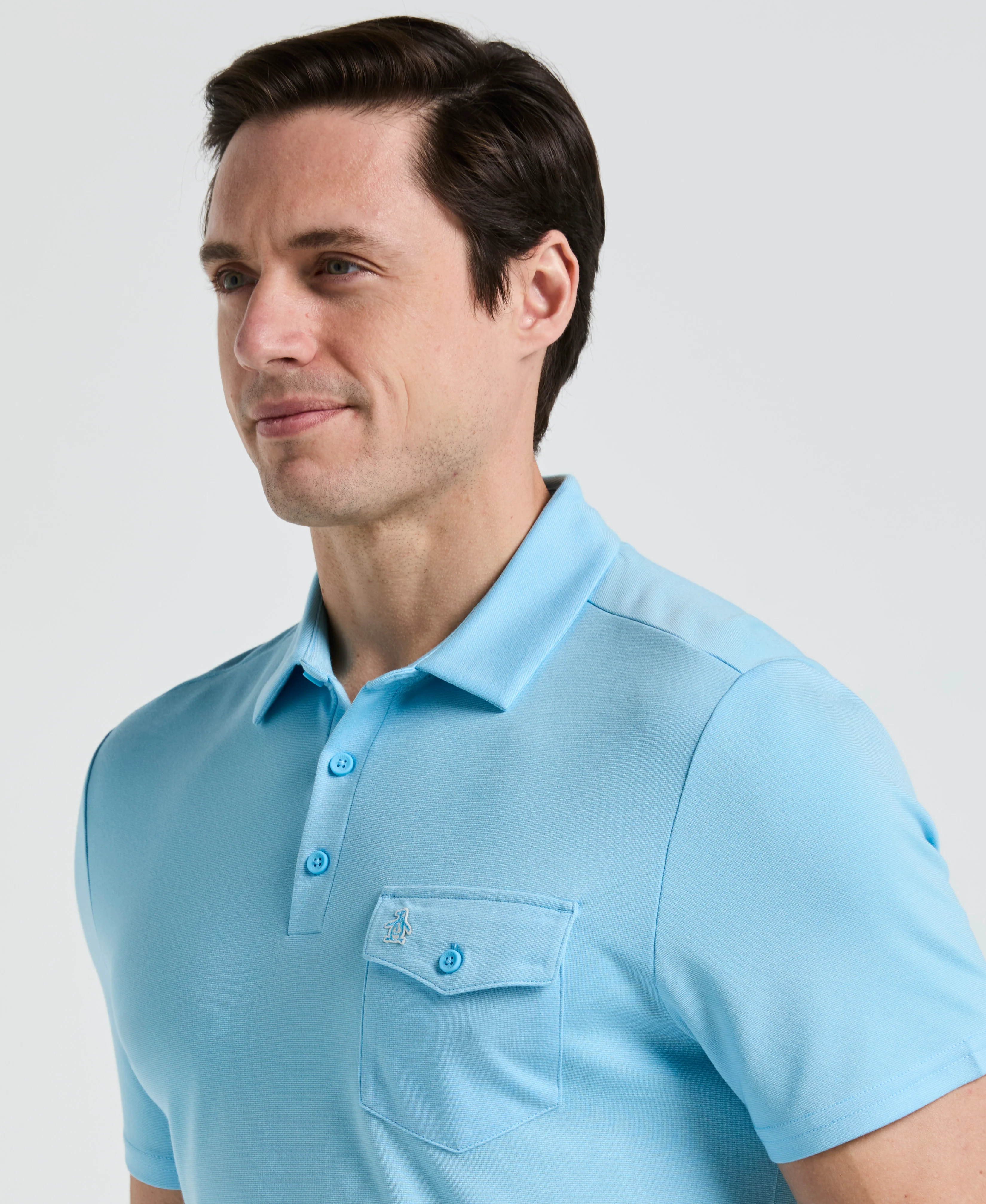 Pete's Fine Line Golf Polo - Image 3
