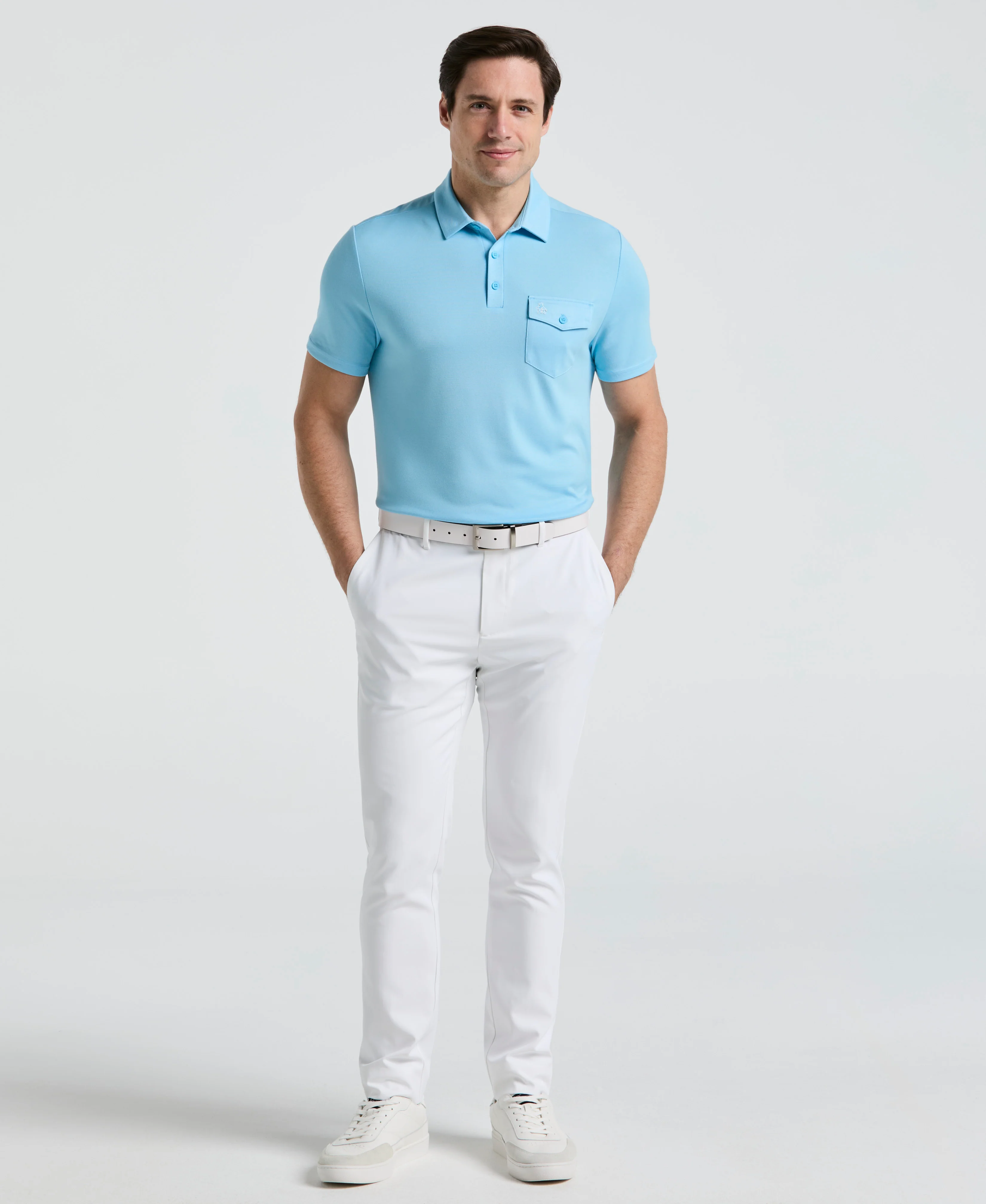 Pete's Fine Line Golf Polo - Image 4