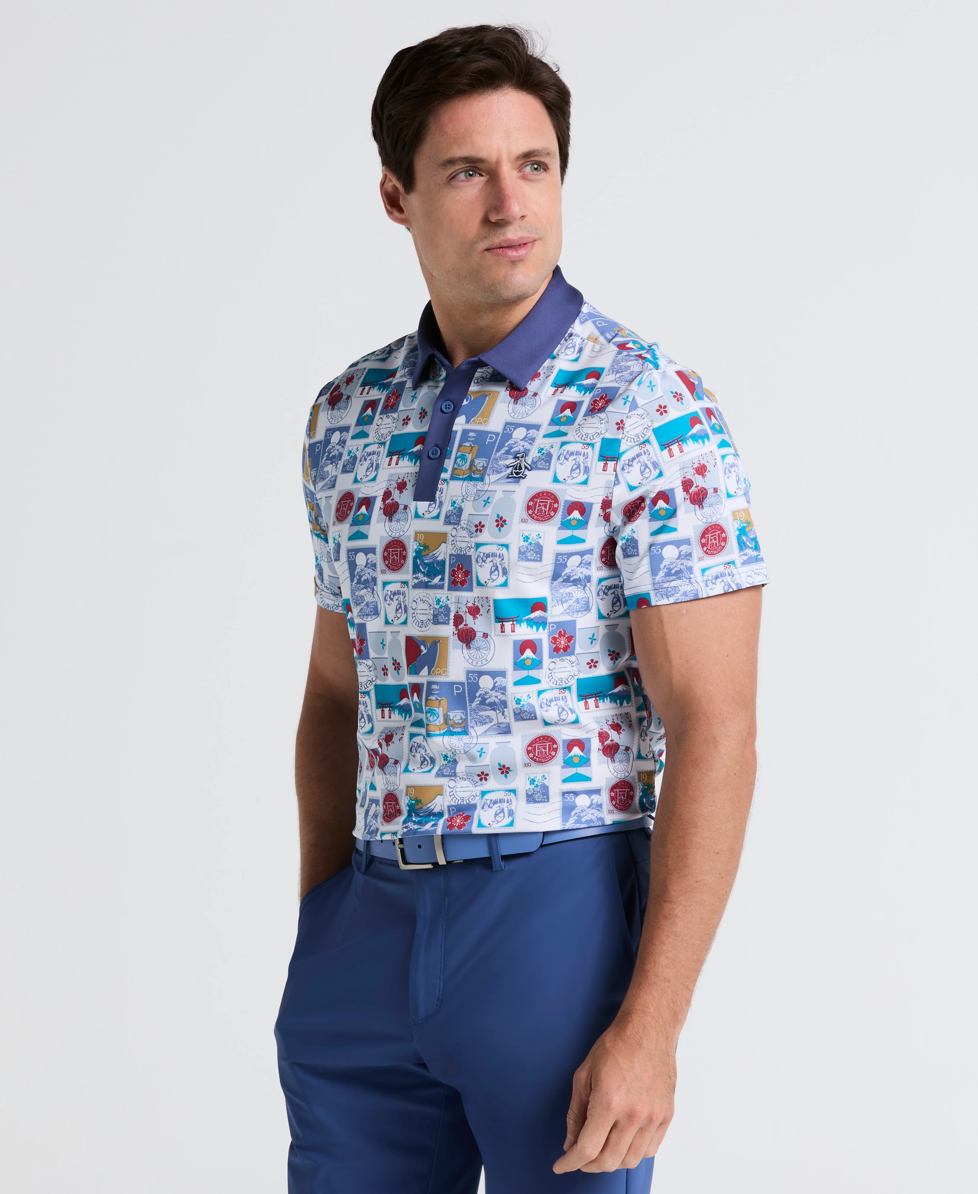 Pete's Stamp Statement Golf Polo - Image 3